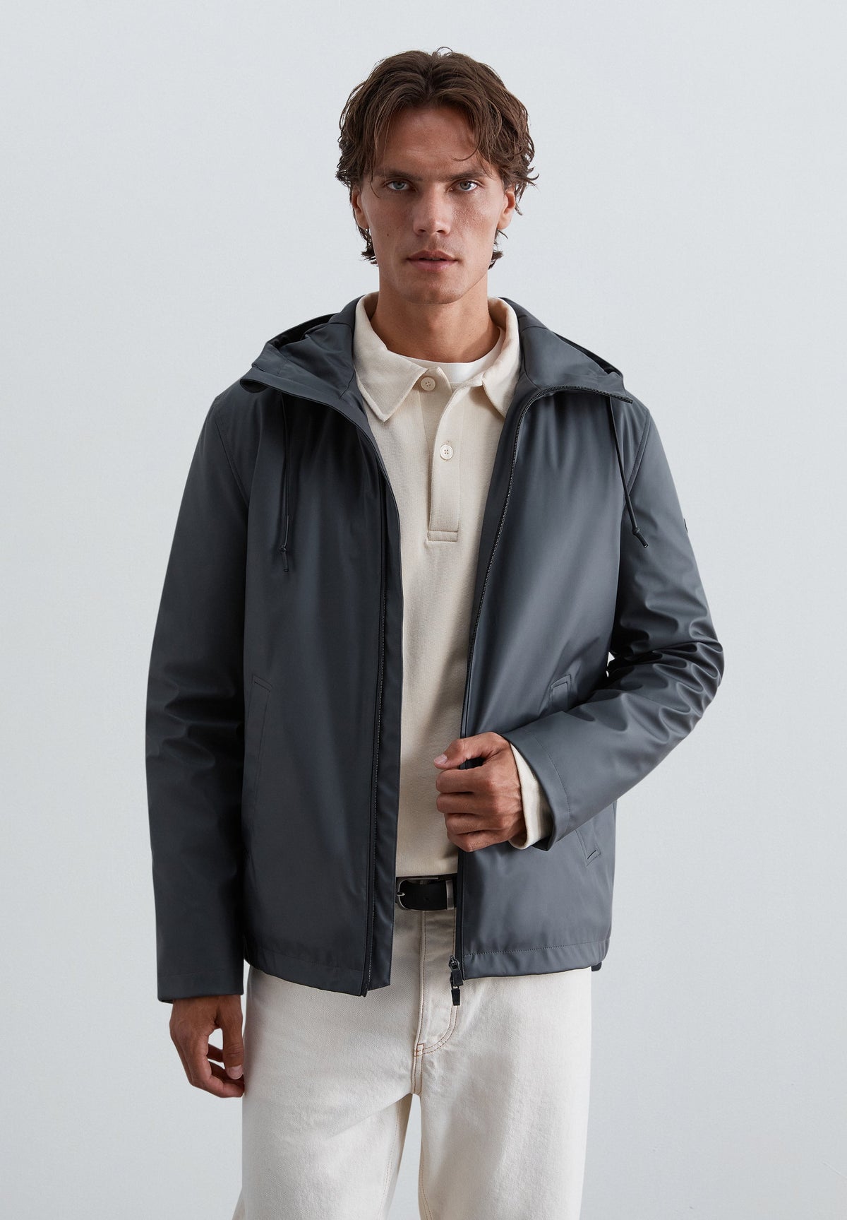 WATERPROOF PARKA WITH HOOD
