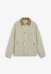 CONTRAST COLLAR JACKET