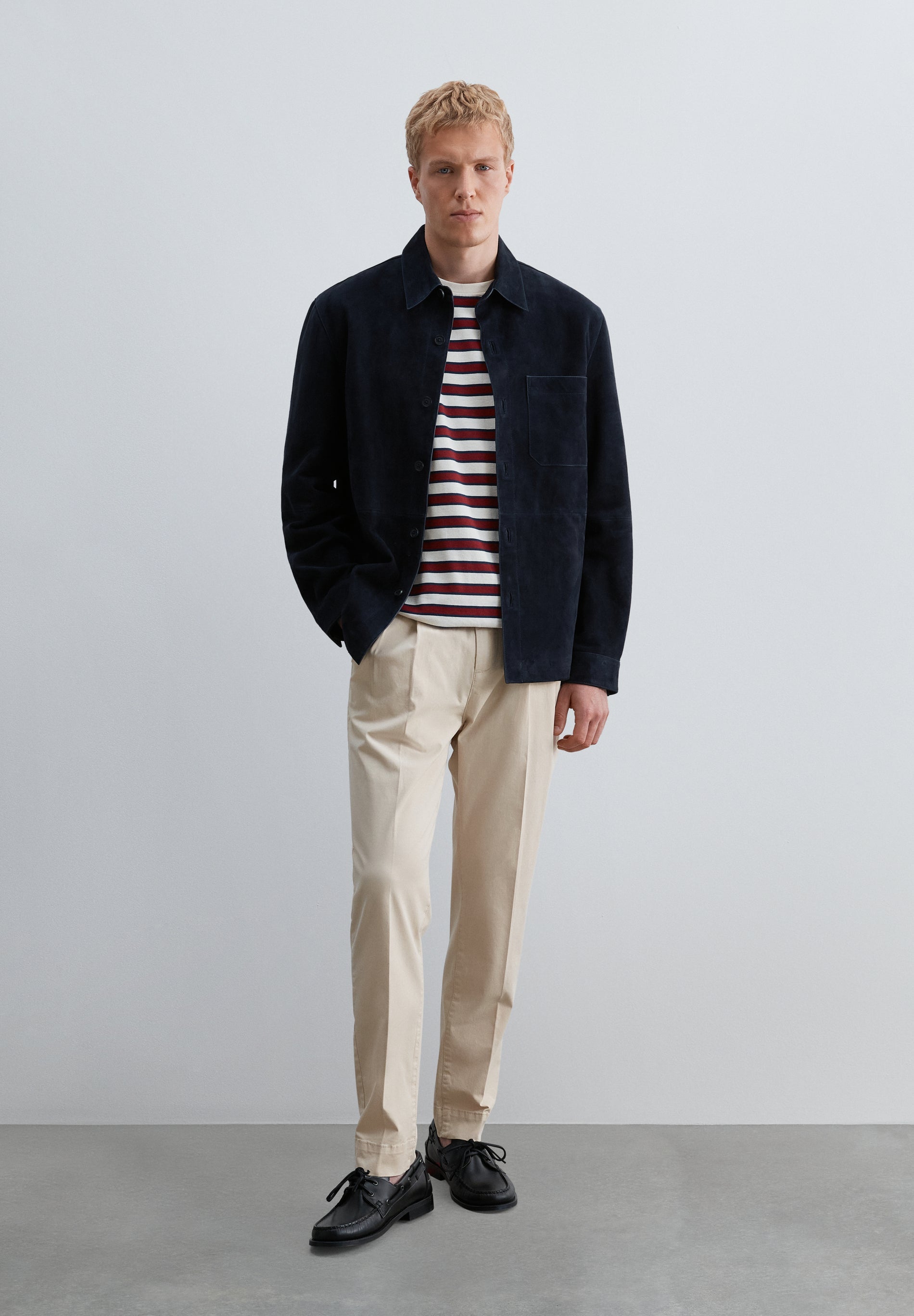 GOAT SUEDE OVERSHIRT