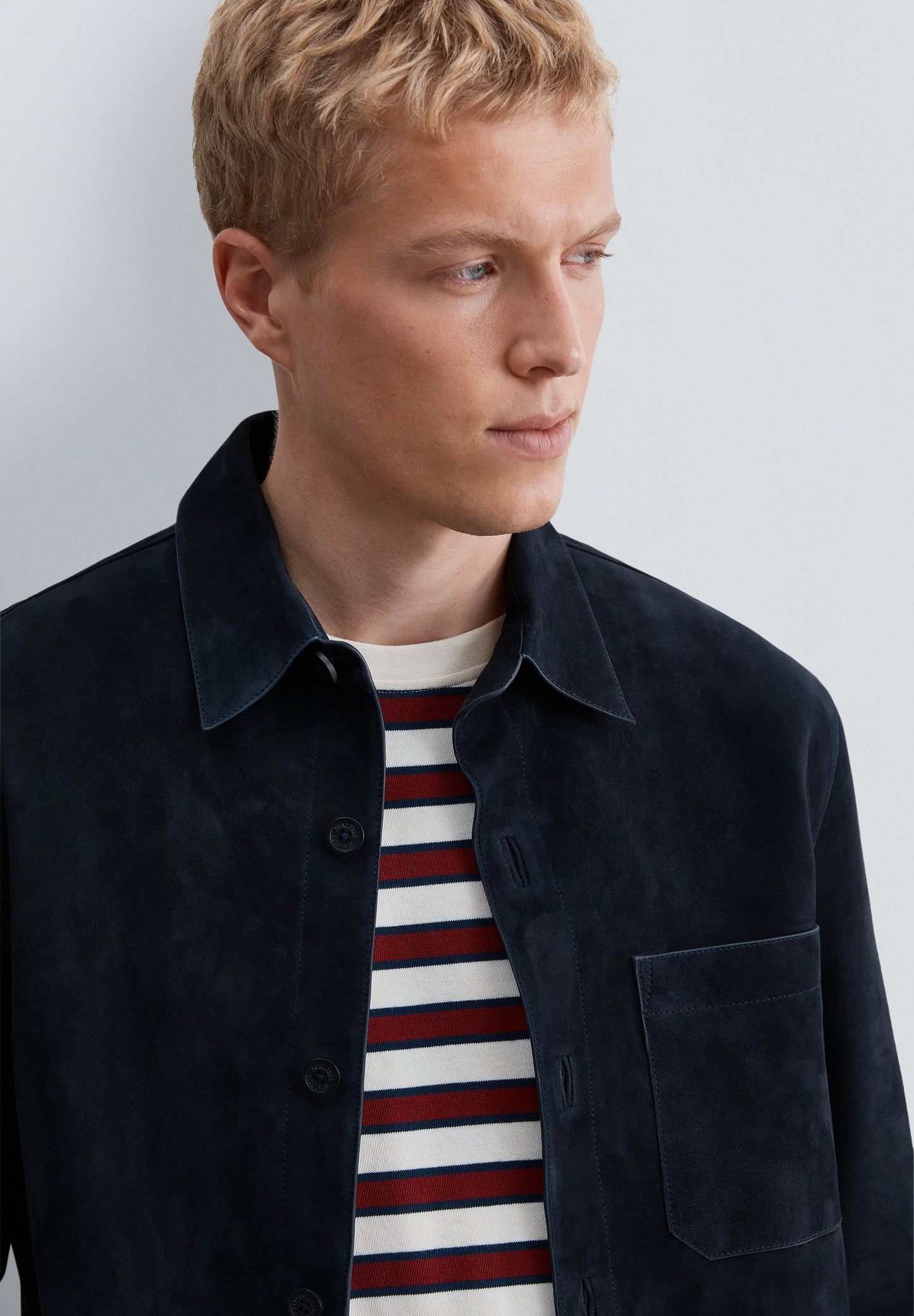 GOAT SUEDE OVERSHIRT