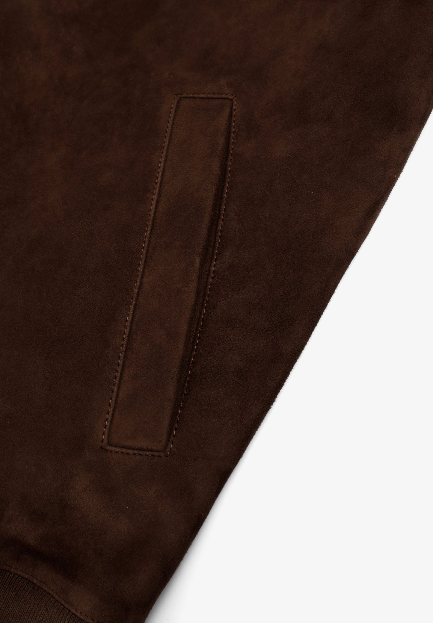 SUEDE BOMBER JACKET