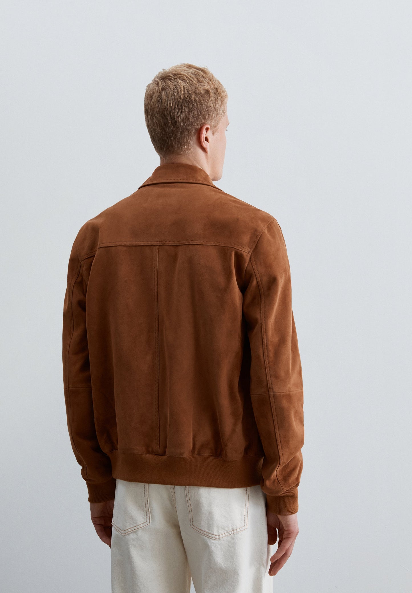 SUEDE BOMBER JACKET