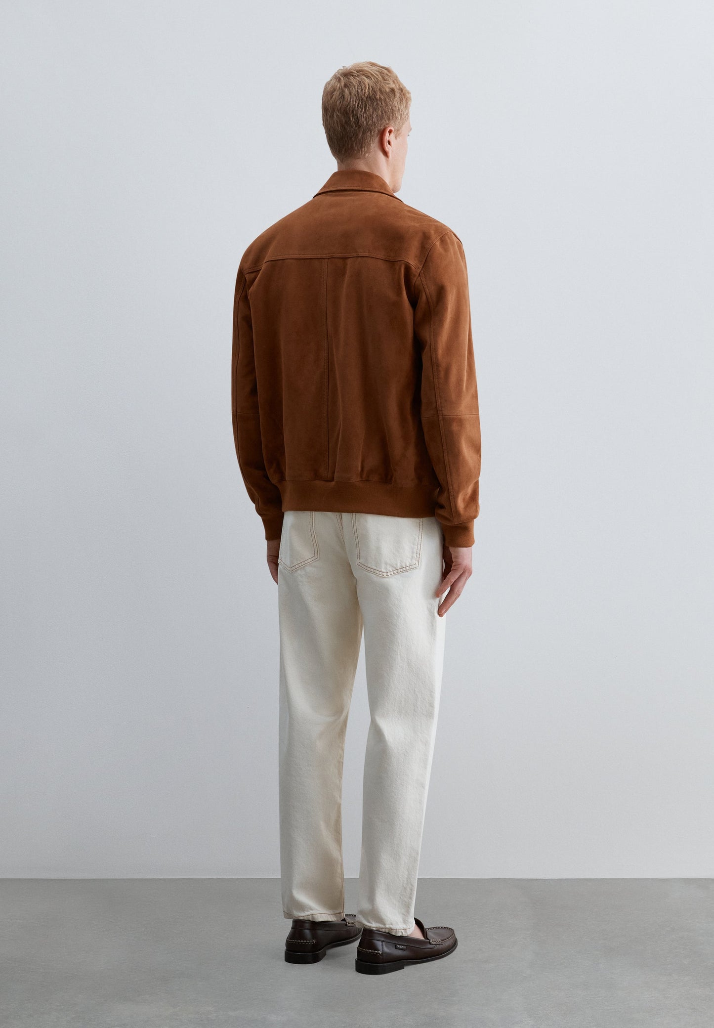 SUEDE BOMBER JACKET