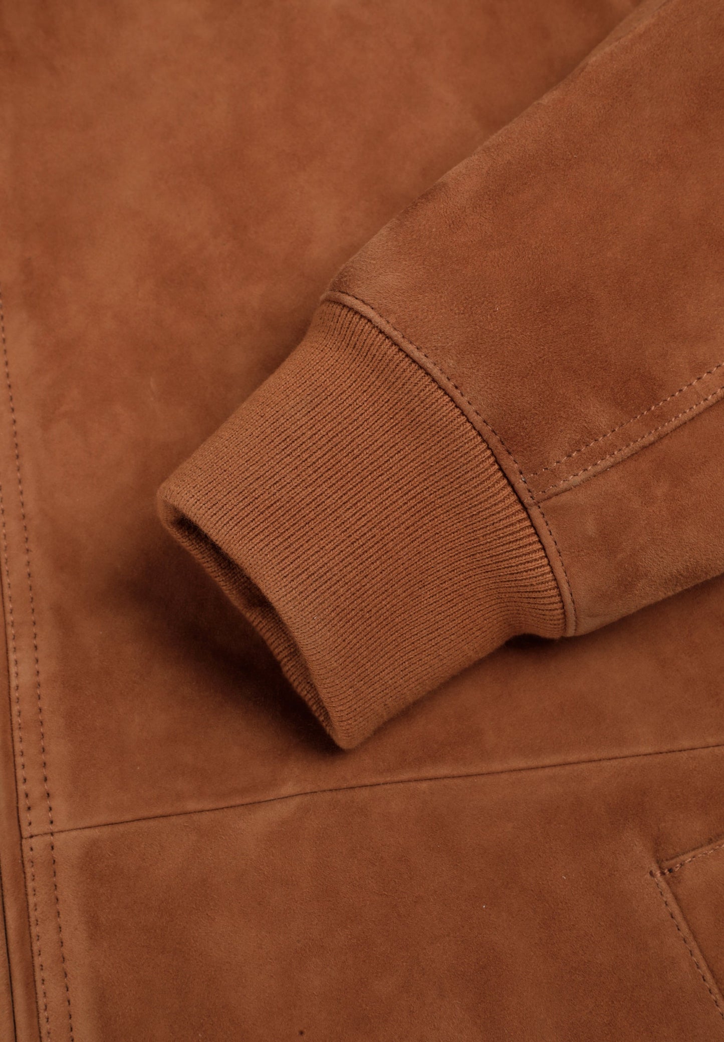 SUEDE BOMBER JACKET