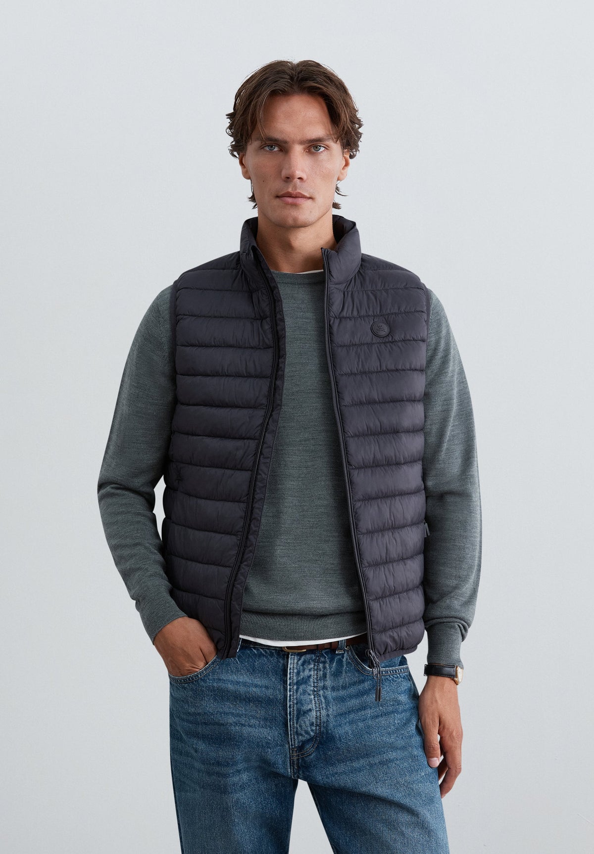 WATER-REPELLENT QUILTED WAISTCOAT