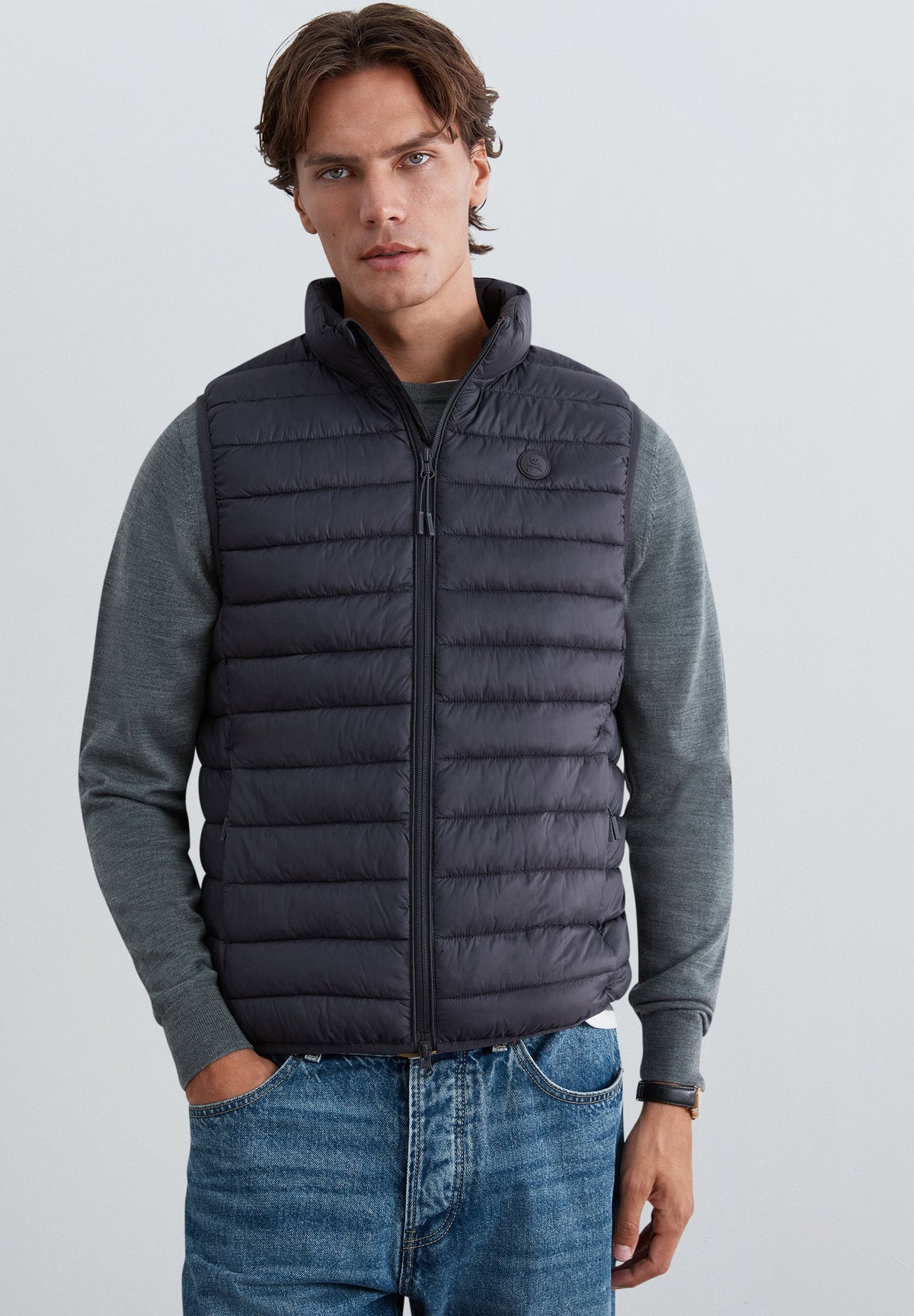 WATER-REPELLENT QUILTED WAISTCOAT