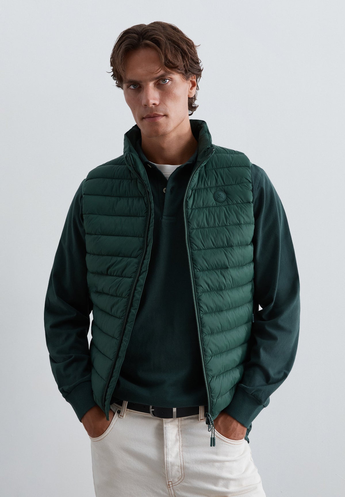 WATER-REPELLENT QUILTED WAISTCOAT