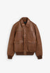 LEATHER JACKET WITH POCKETS