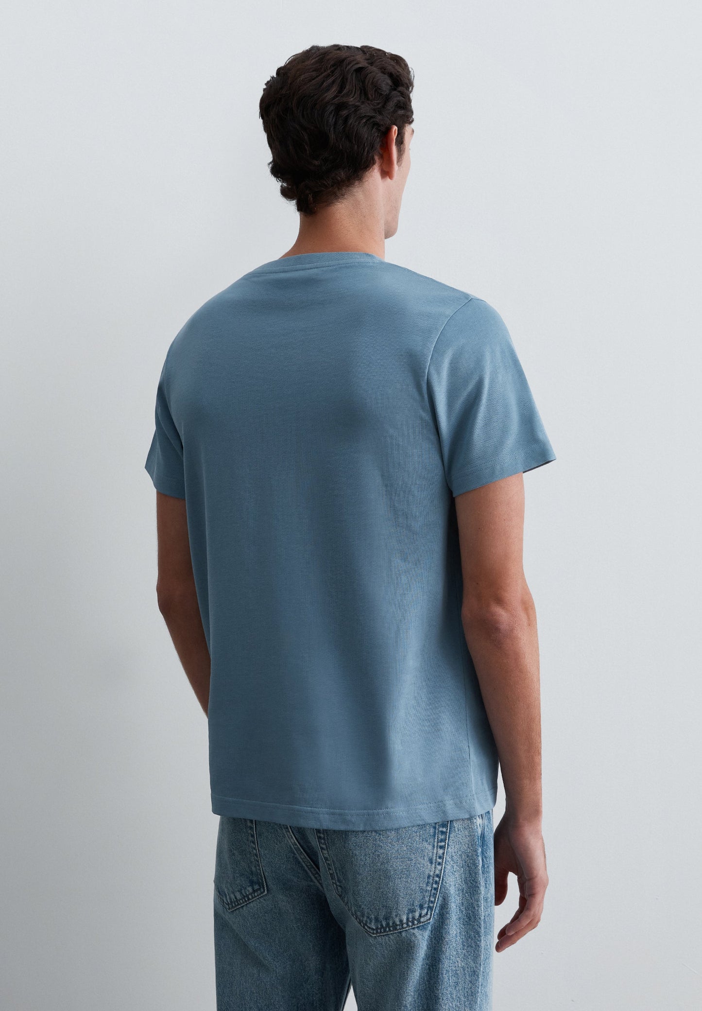 HEAVY KNIT EMBROIDERED T-SHIRT