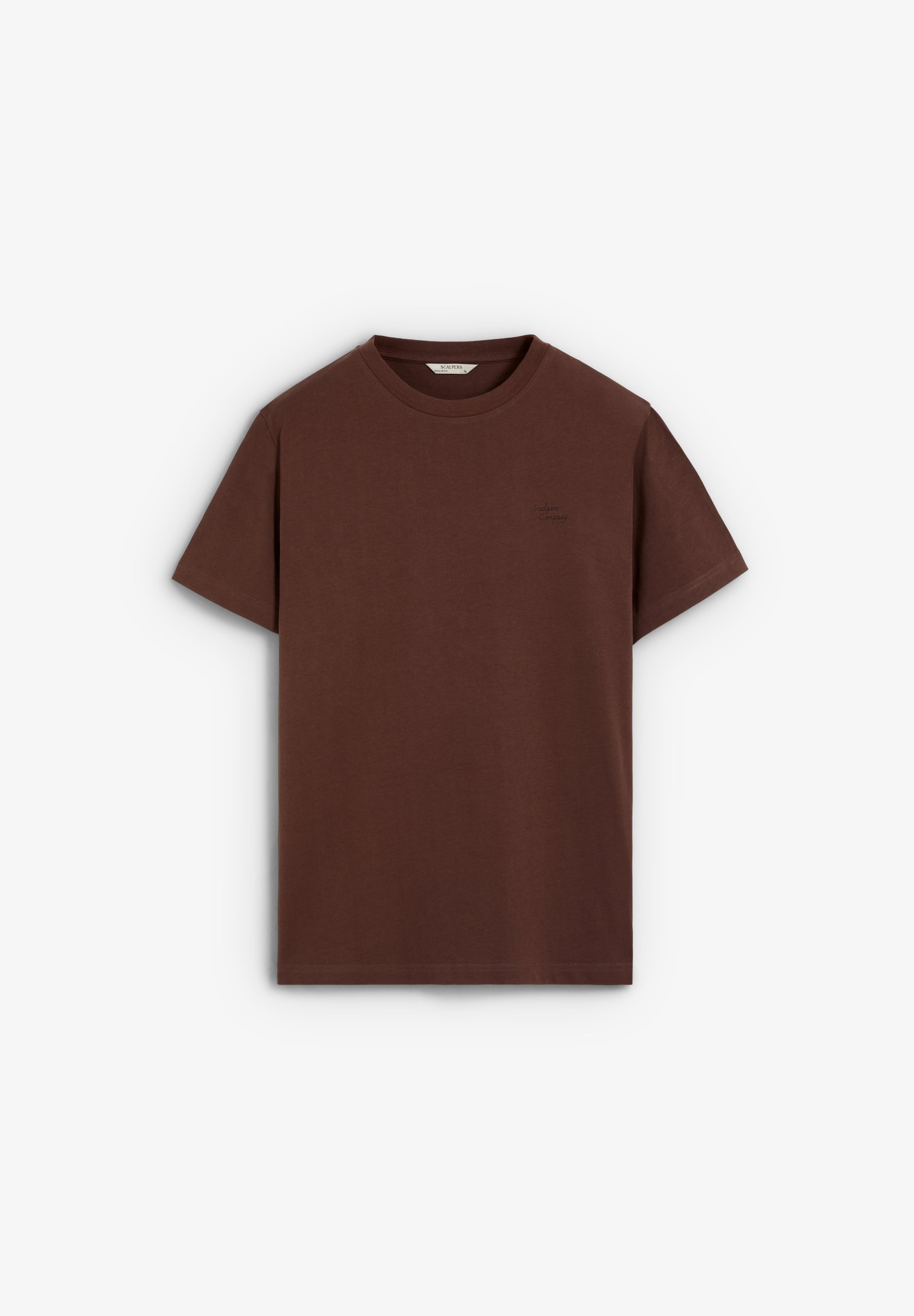 HEAVY KNIT EMBROIDERED T-SHIRT