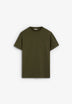 HEAVY KNIT EMBROIDERED T-SHIRT