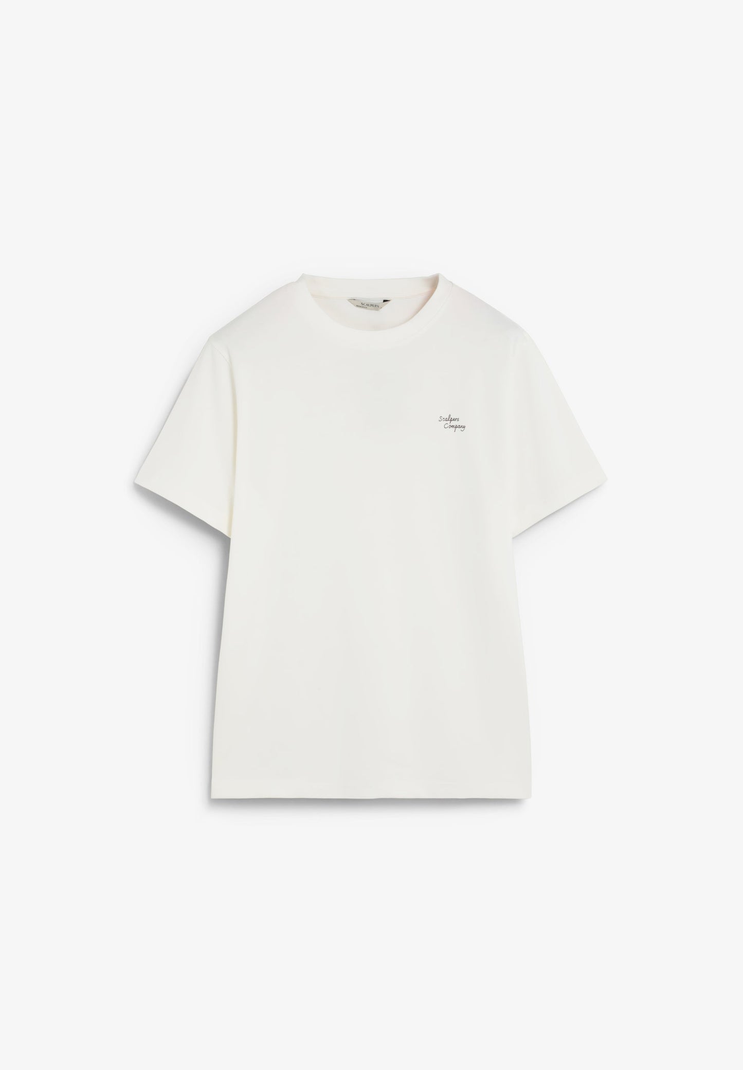 HEAVY KNIT EMBROIDERED T-SHIRT