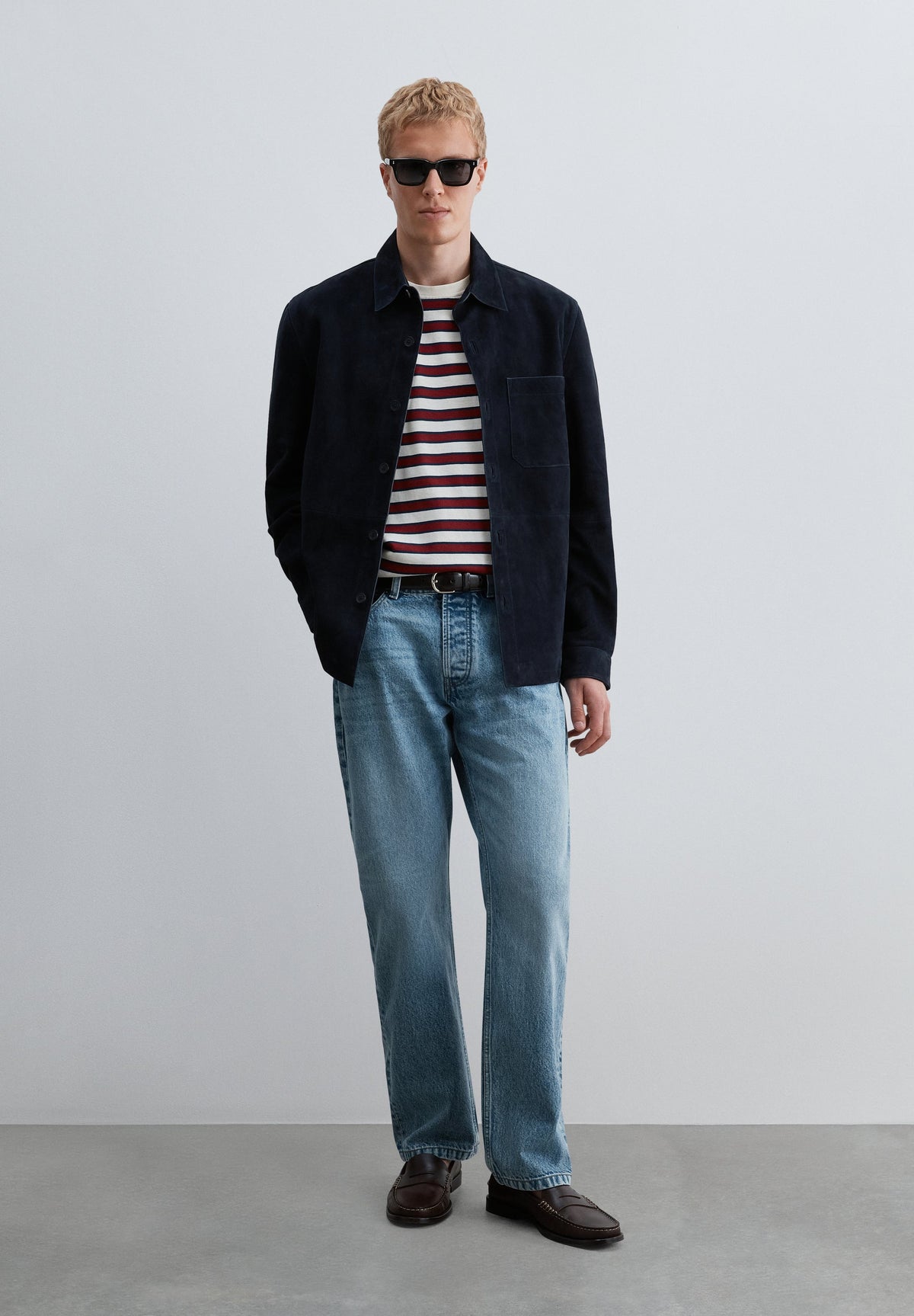 STRIPED BOXY T-SHIRT