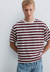 STRIPED BOXY T-SHIRT
