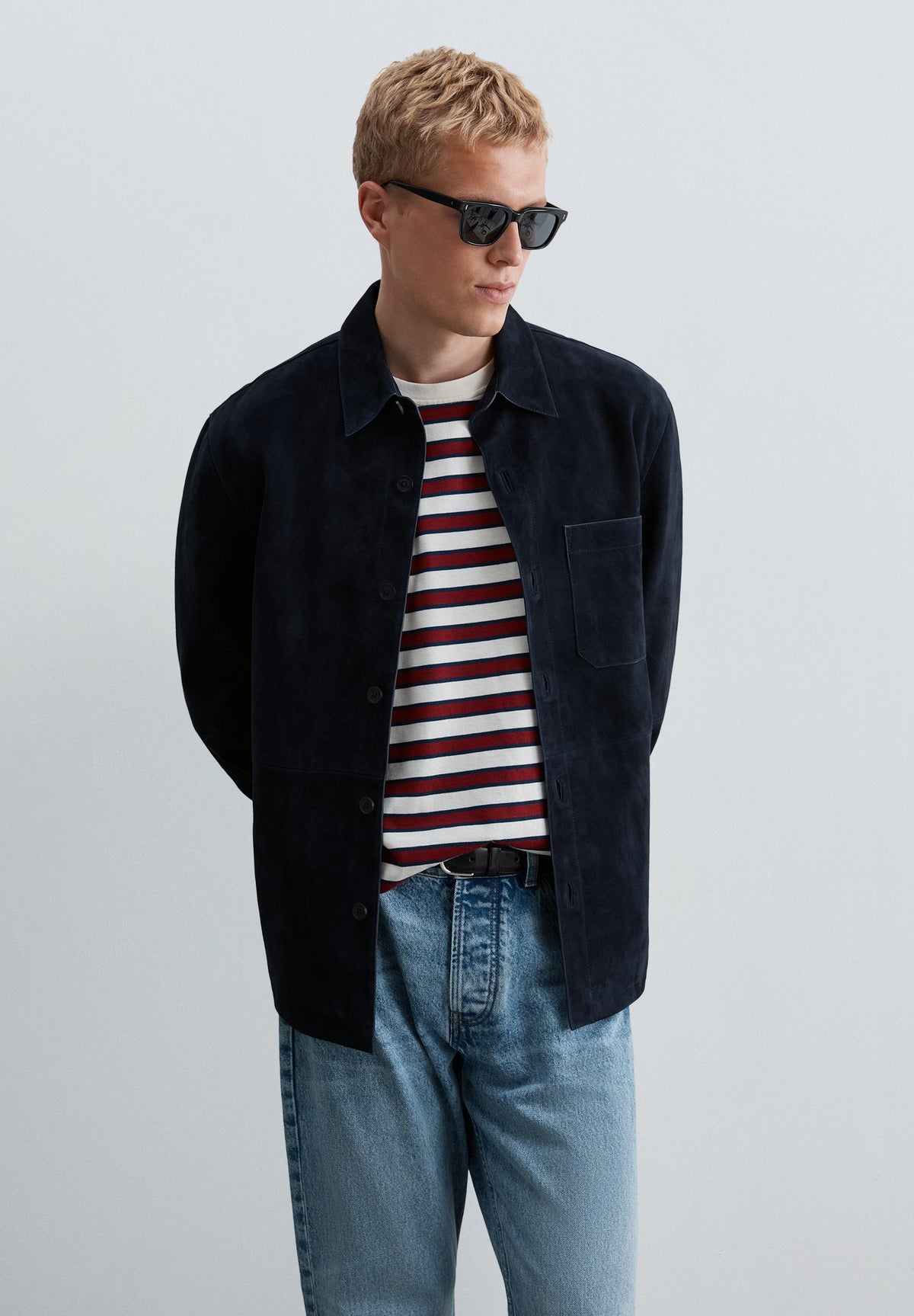 STRIPED BOXY T-SHIRT