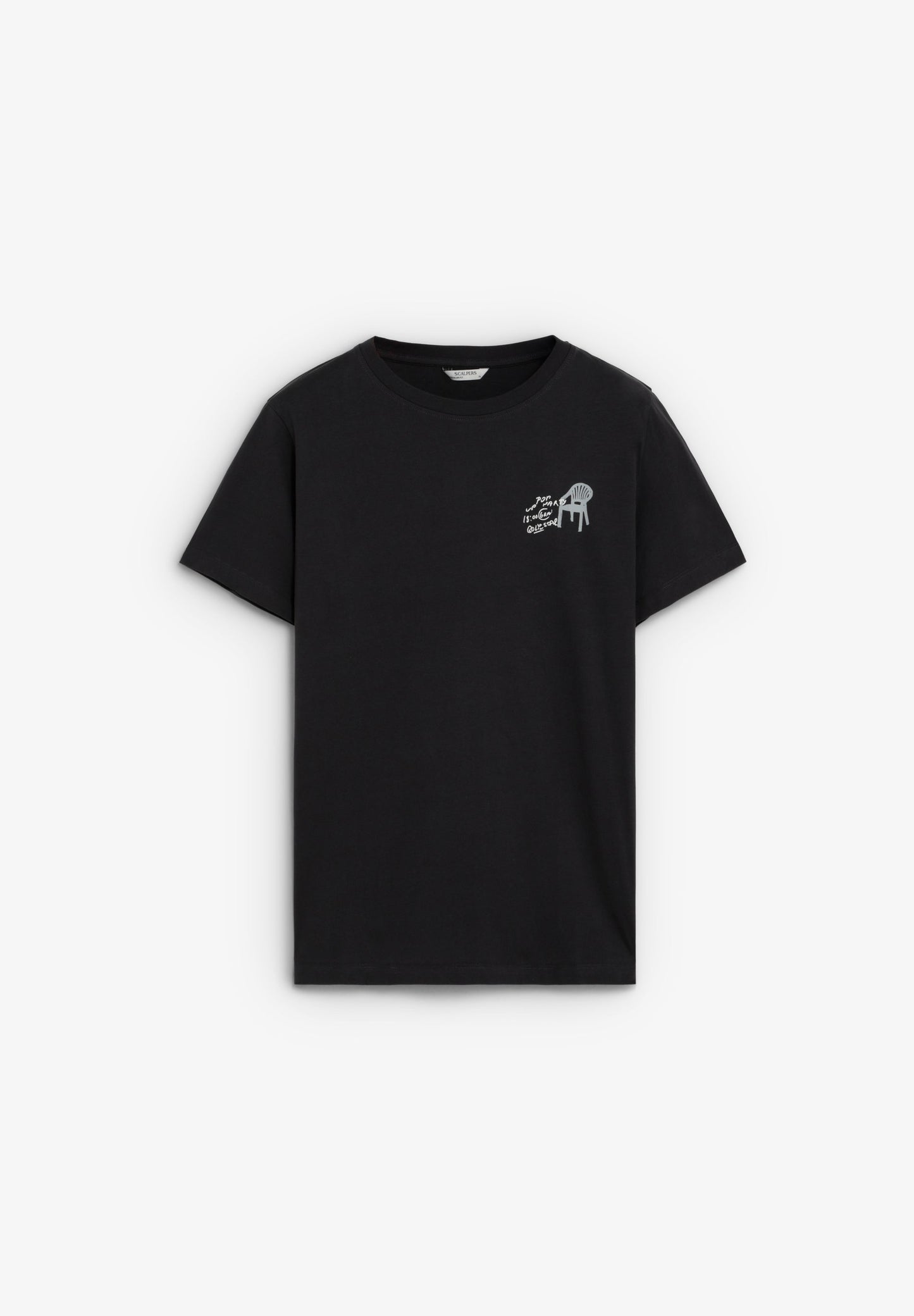 REGULAR FIT CONTRAST PRINT T-SHIRT