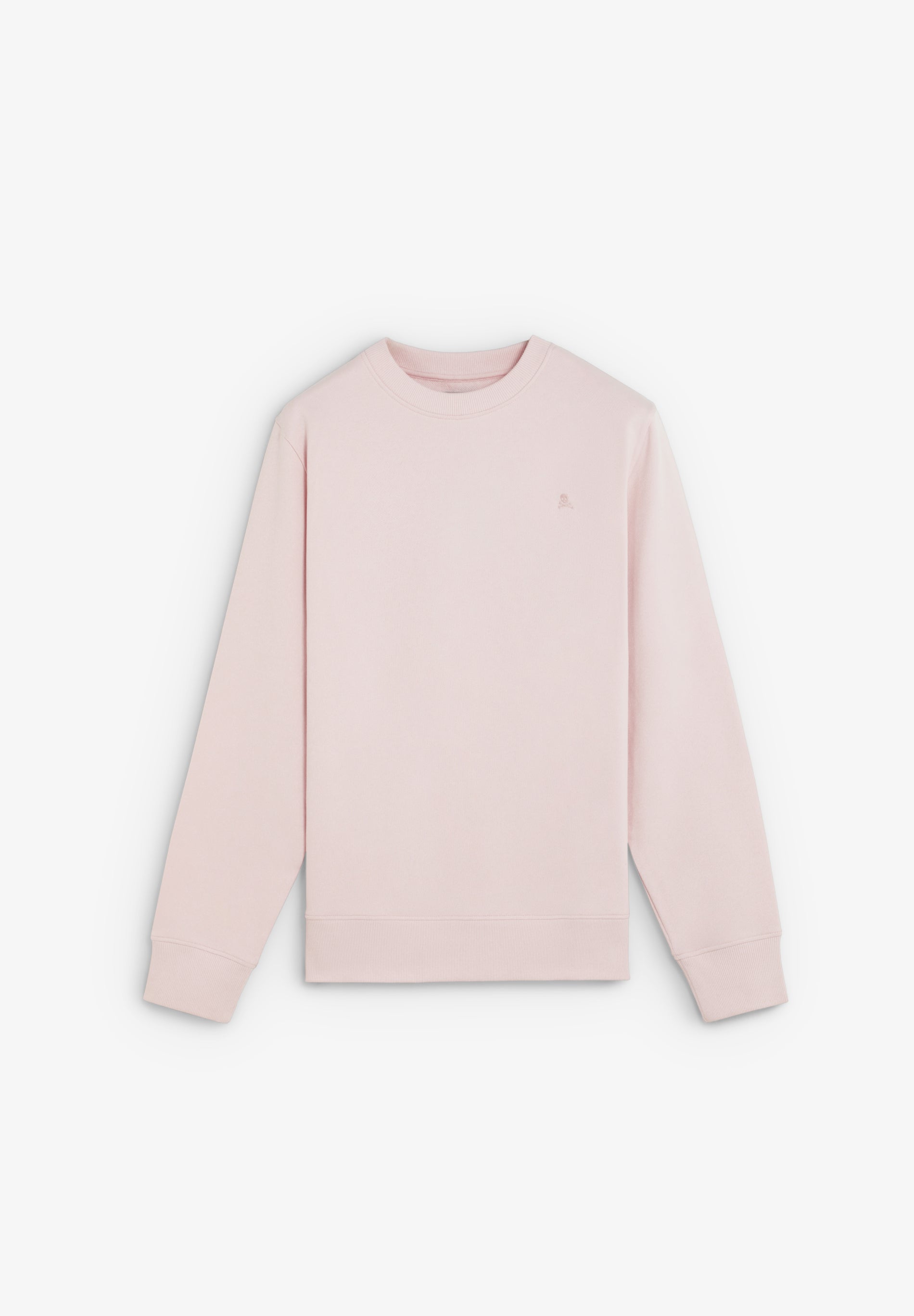 CREWNECK SWEATSHIRT WITH TONAL EMBROIDERY