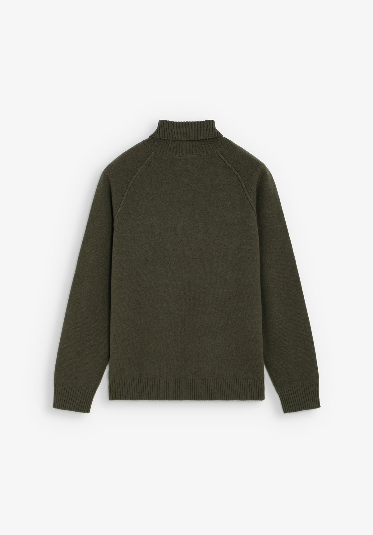 HIGH NECK WOOL SWEATER