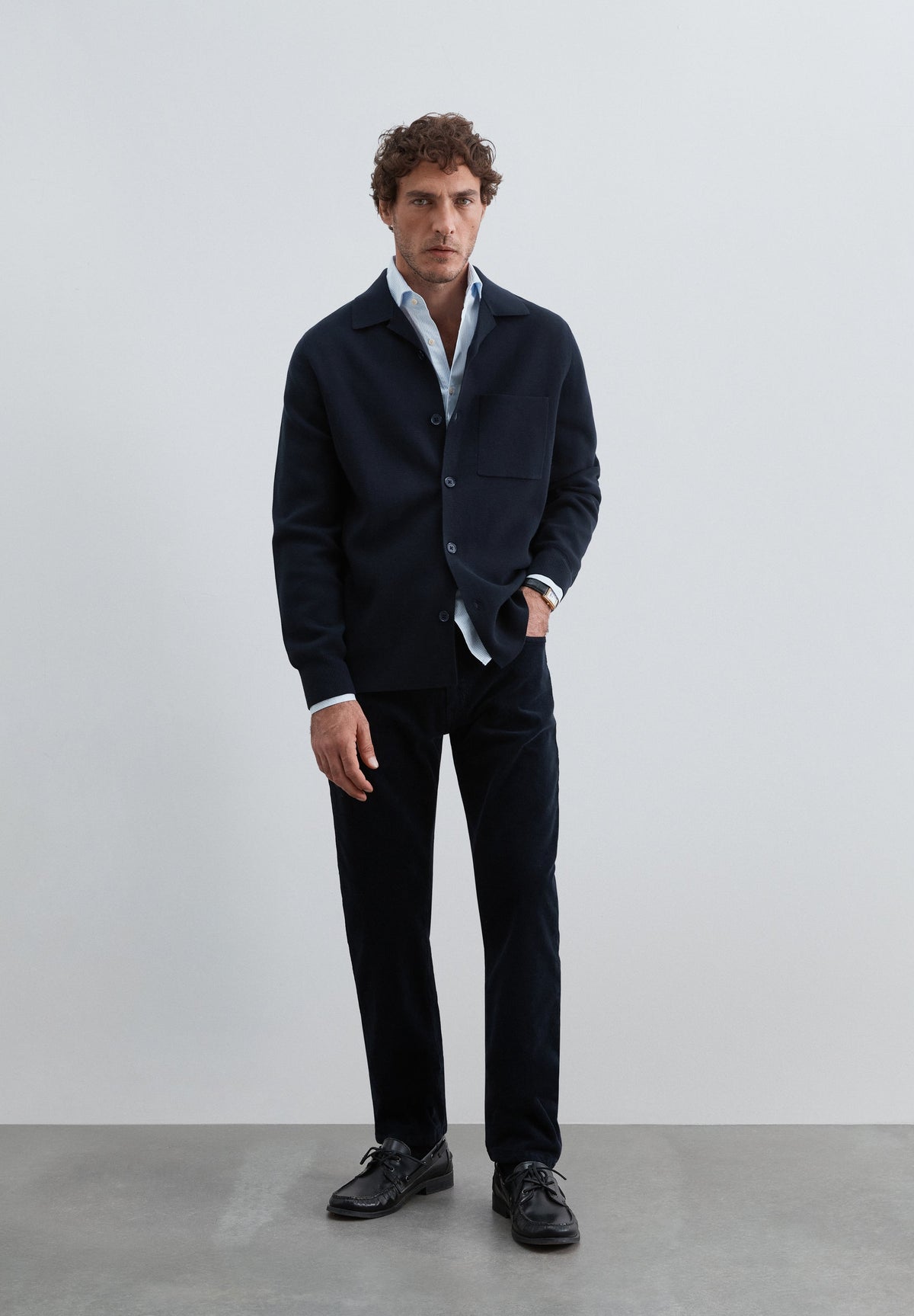 BOWLING SHIRT CARDIGAN