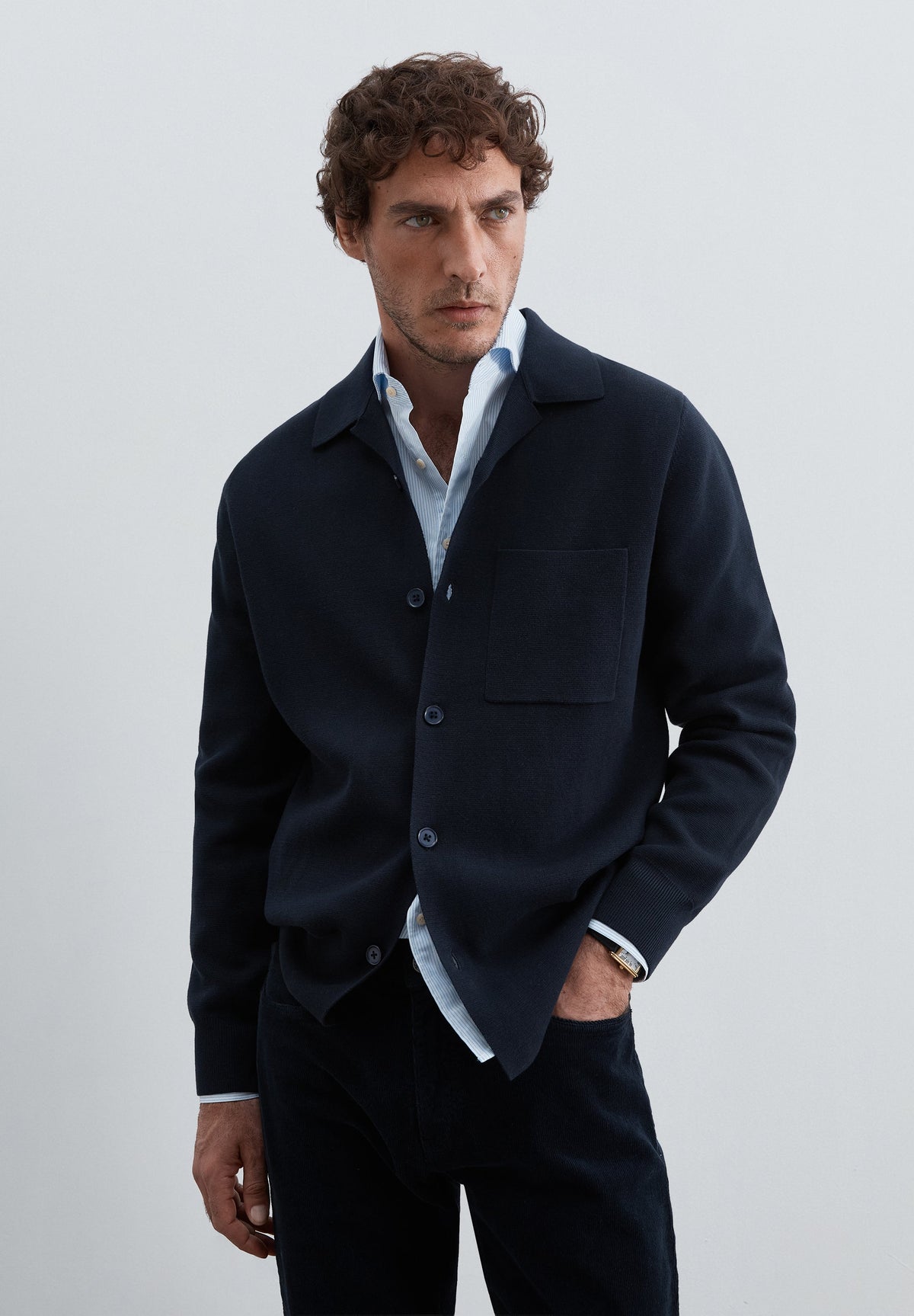 BOWLING SHIRT CARDIGAN
