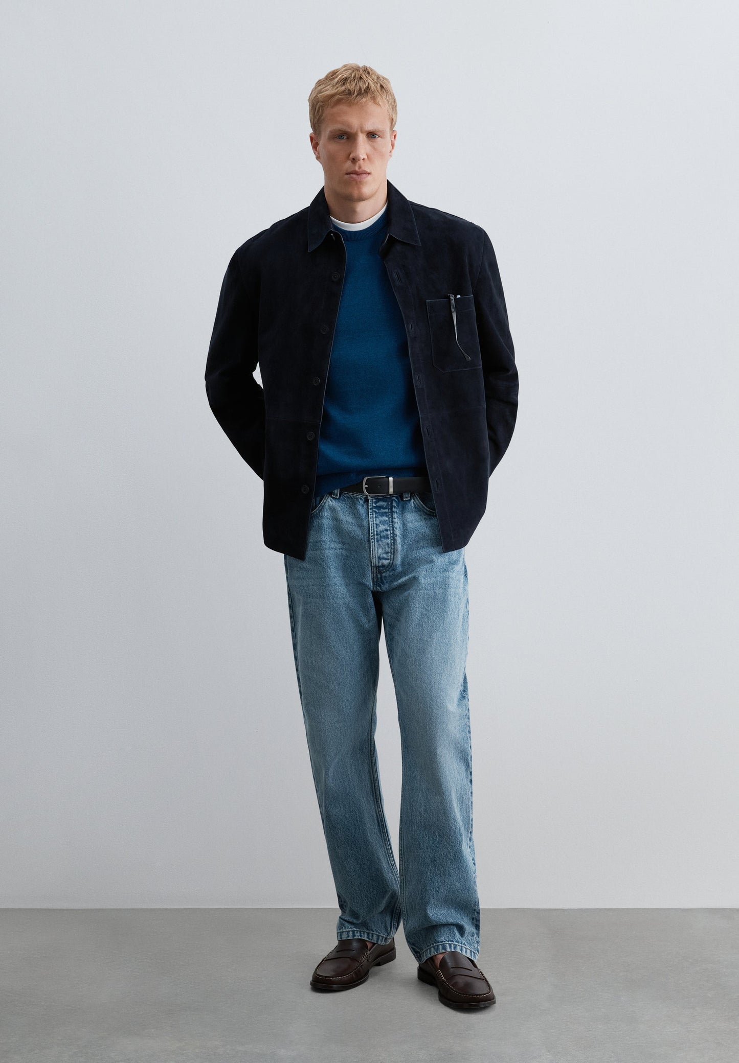 KNIT ROUND NECK SWEATER