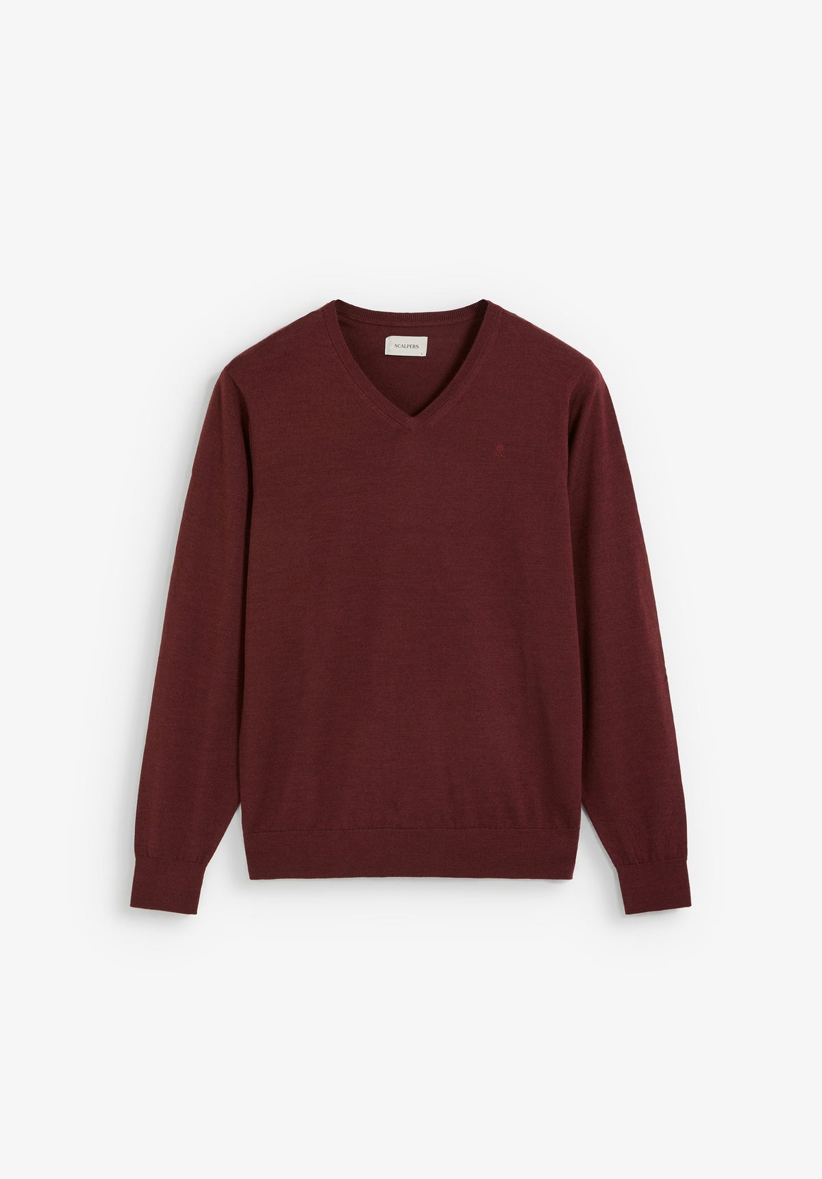 V-NECK WOOL SWEATER