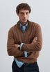 HALF-ZIP WOOL SWEATER