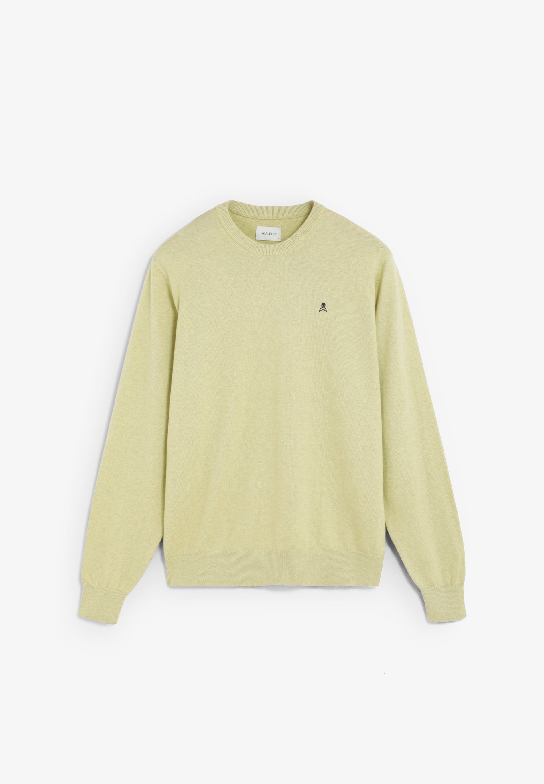 COTTON KNIT BLEND SWEATER