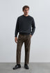 RELAXED CHINO TROUSERS WITH DARTS