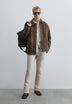 REGULAR FIT CHINO TROUSERS