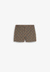 SWIMMING TRUNKS WITH CONTRAST PRINT
