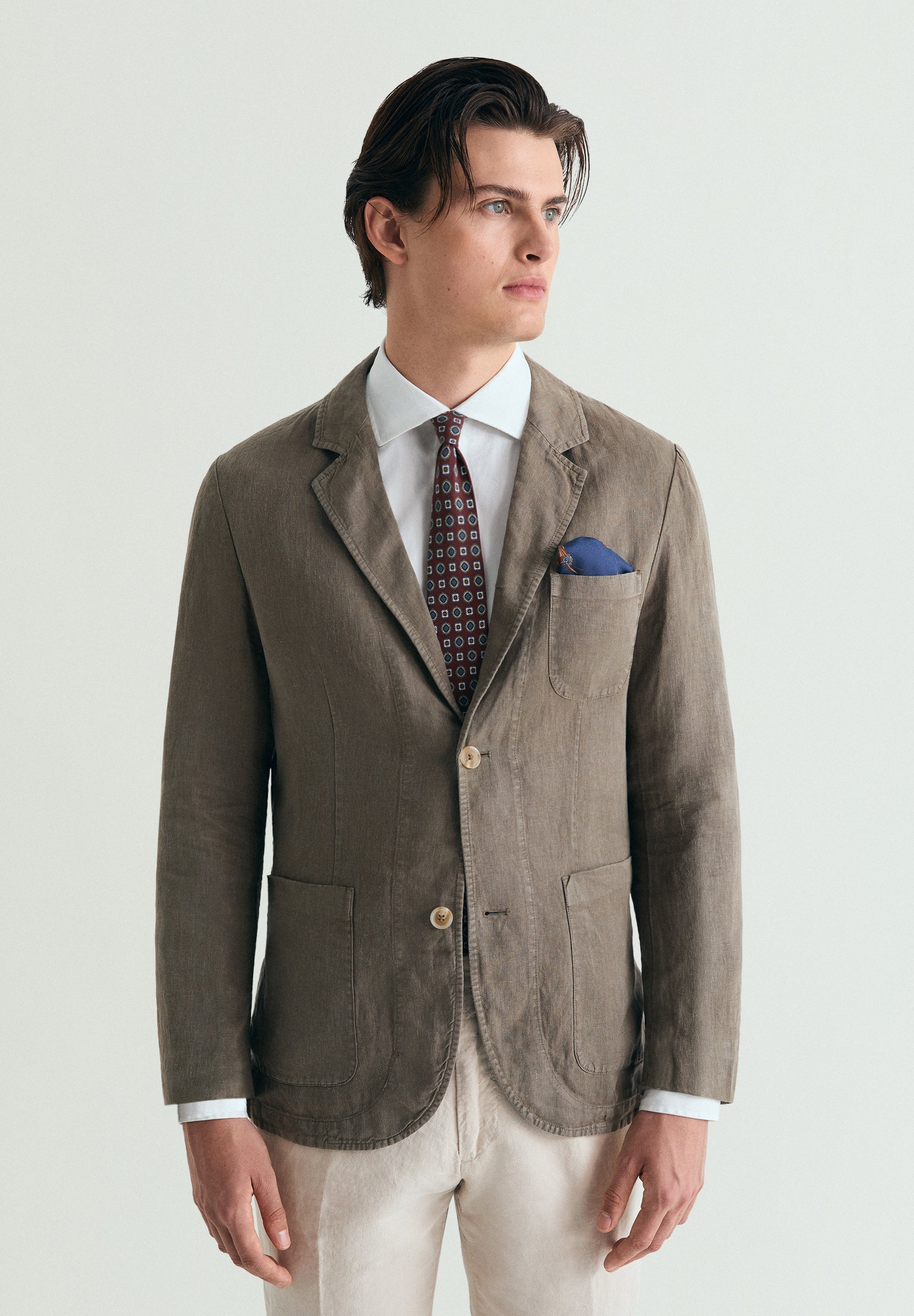 100% LINEN BLAZER