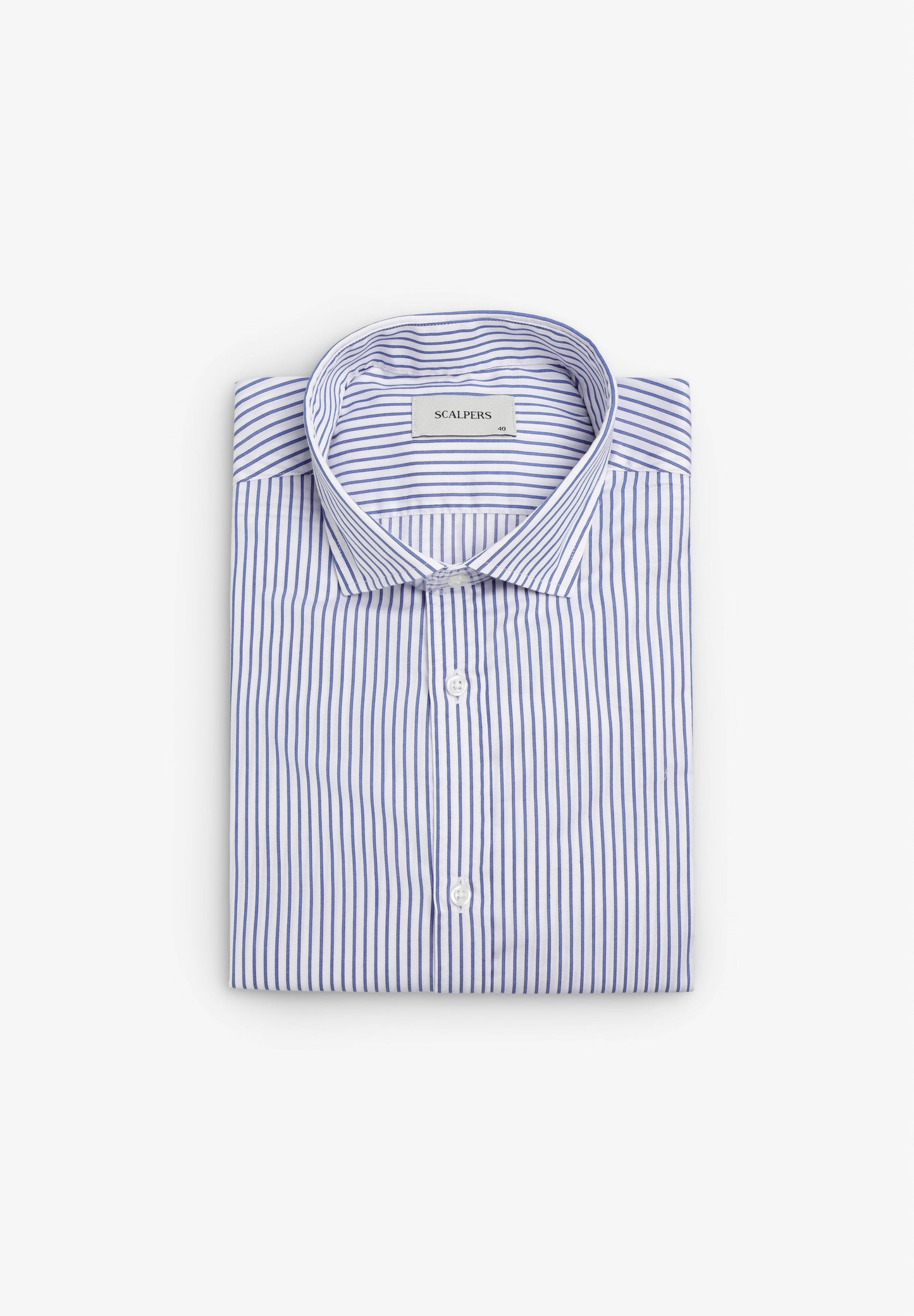 SLIM FIT CONTRAST EMBROIDERED SHIRT