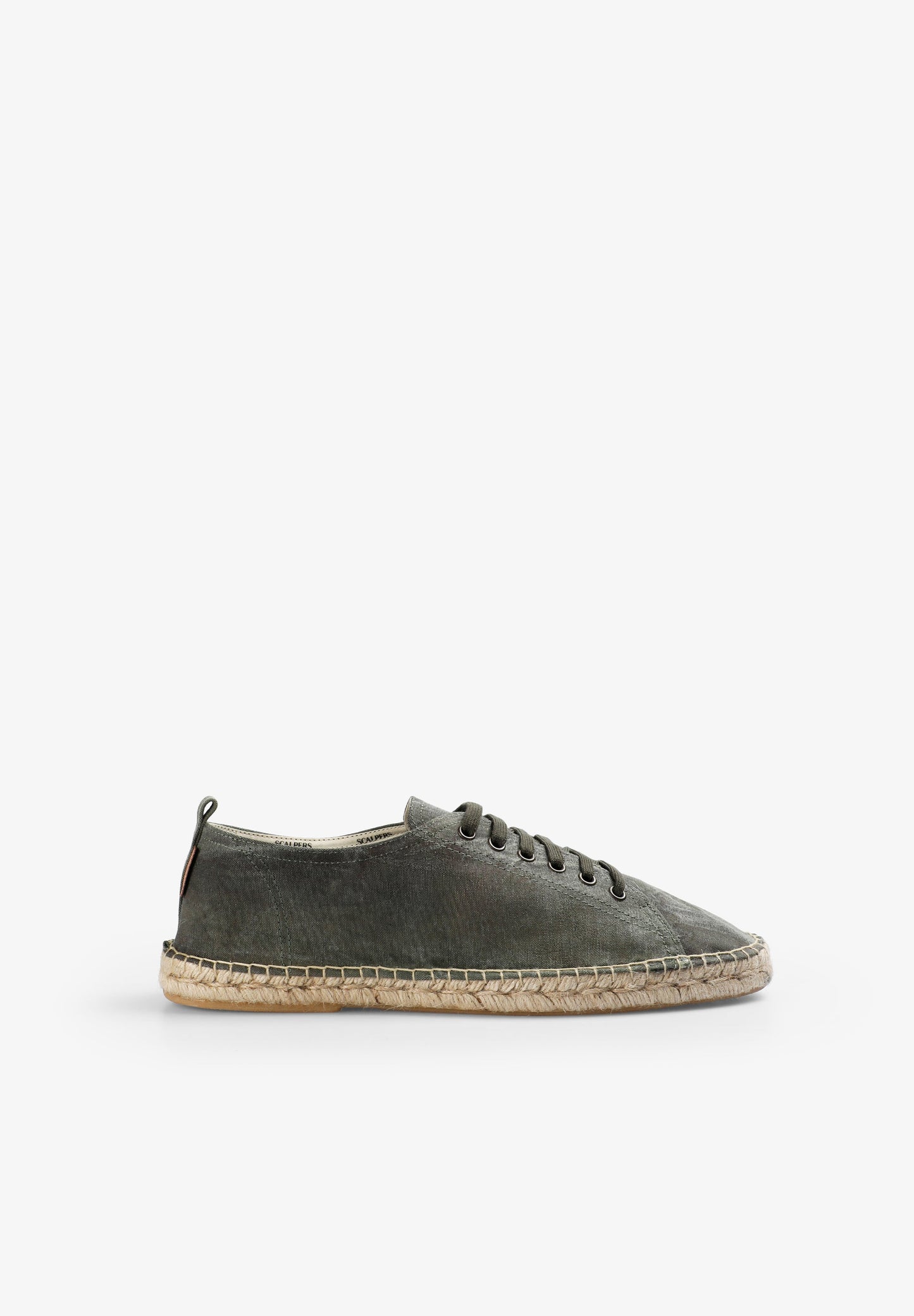 FADED EFFECT LACE-UP ESPADRILLES