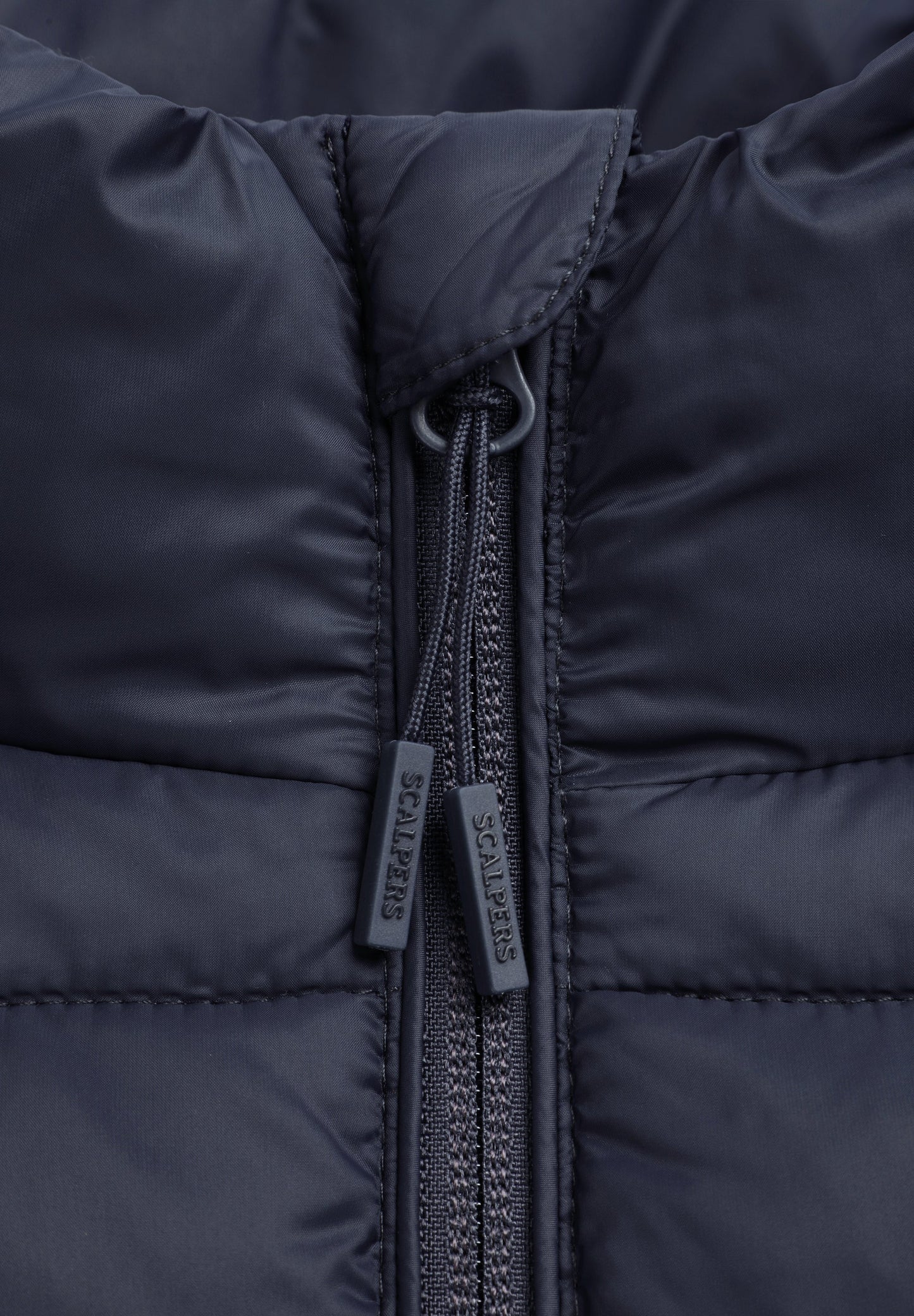 PUFFER JACKET WITH SKULL DETAIL