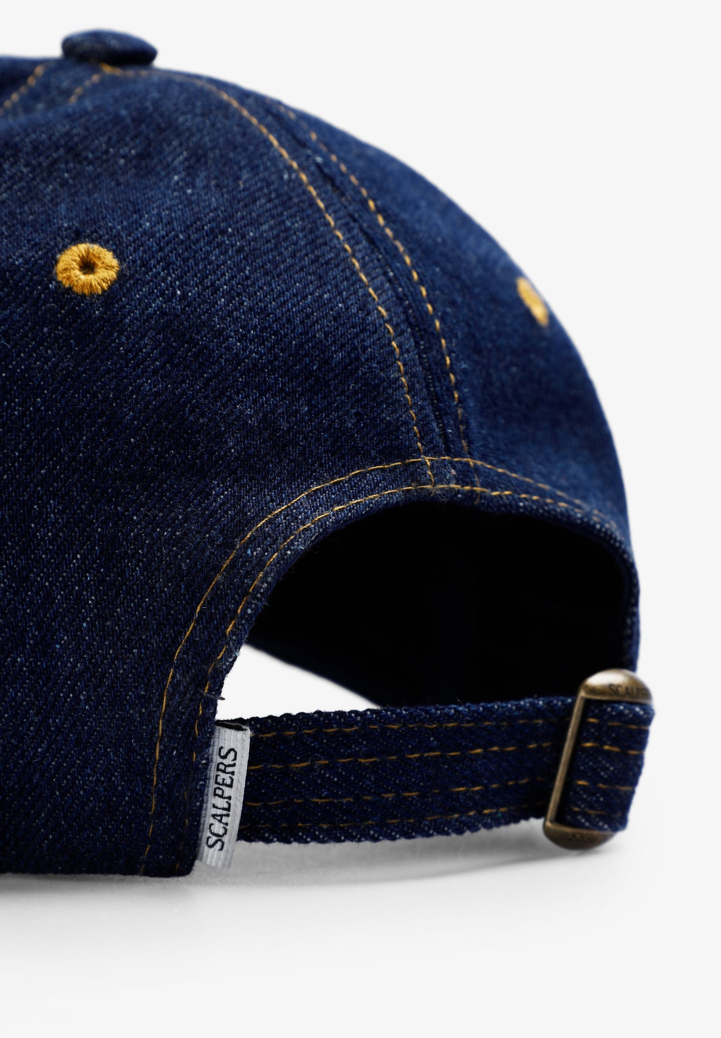 CONTRAST DENIM CAP