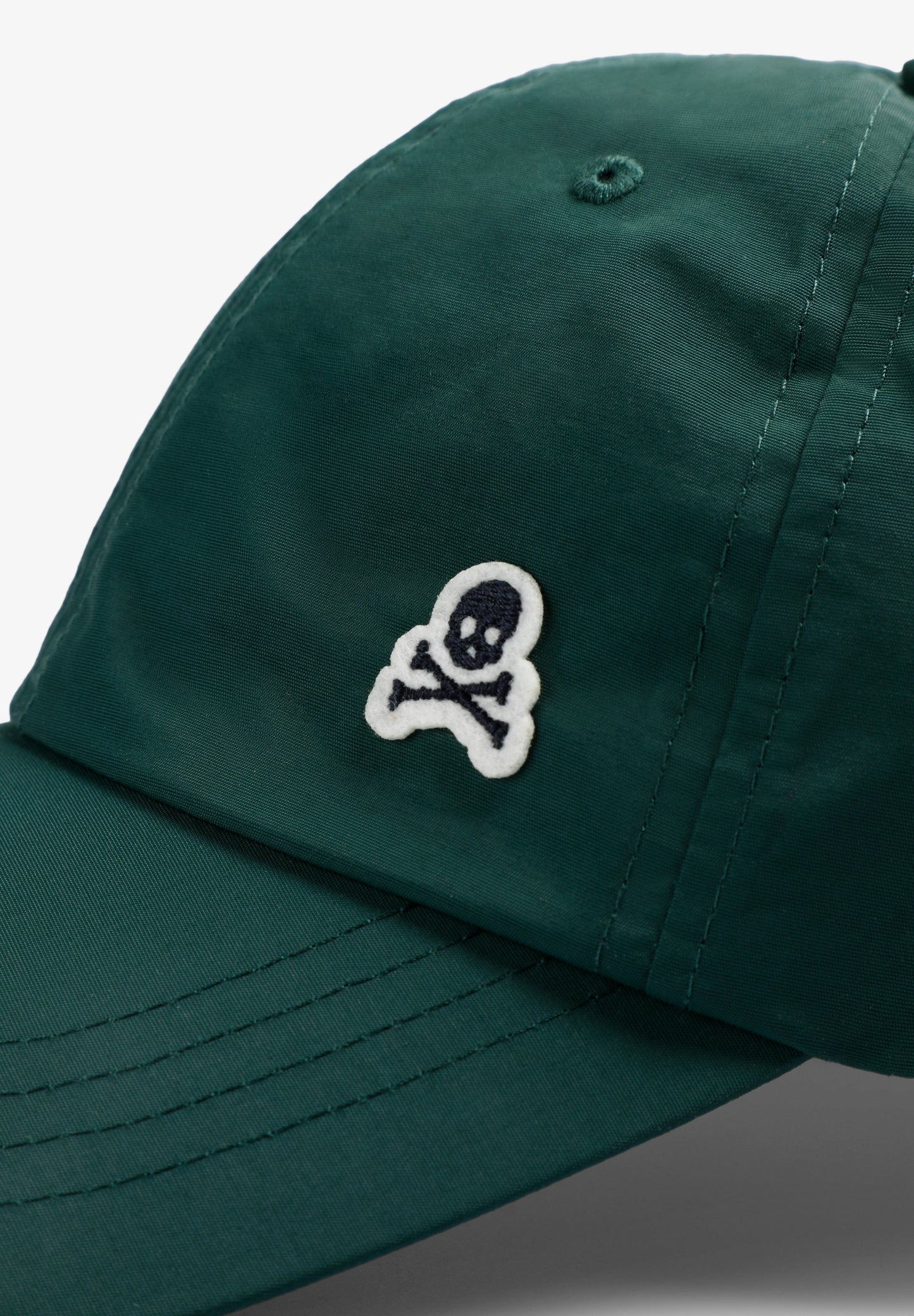 EMBROIDERED SKULL CAP