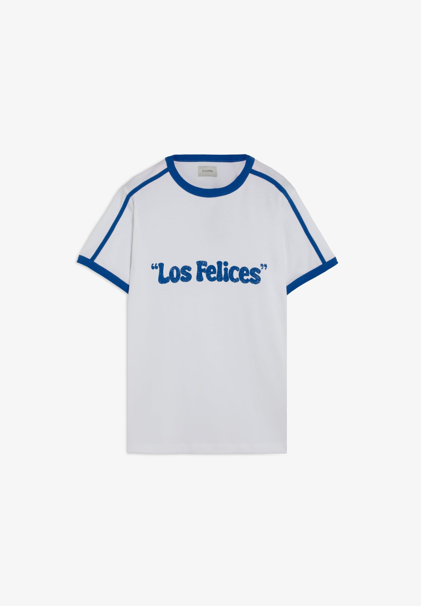 CONTRAST RIBBED T-SHIRT  | LE CHIRINGUITO