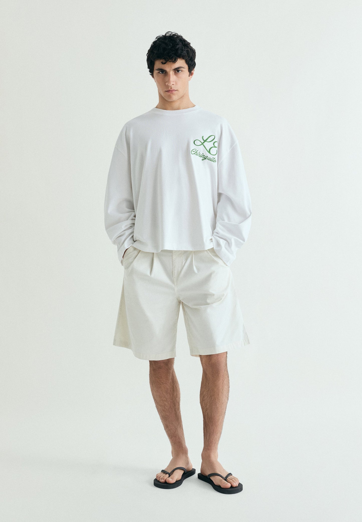 BOXY EMBROIDERED T-SHIRT | LE CHIRINGUITO