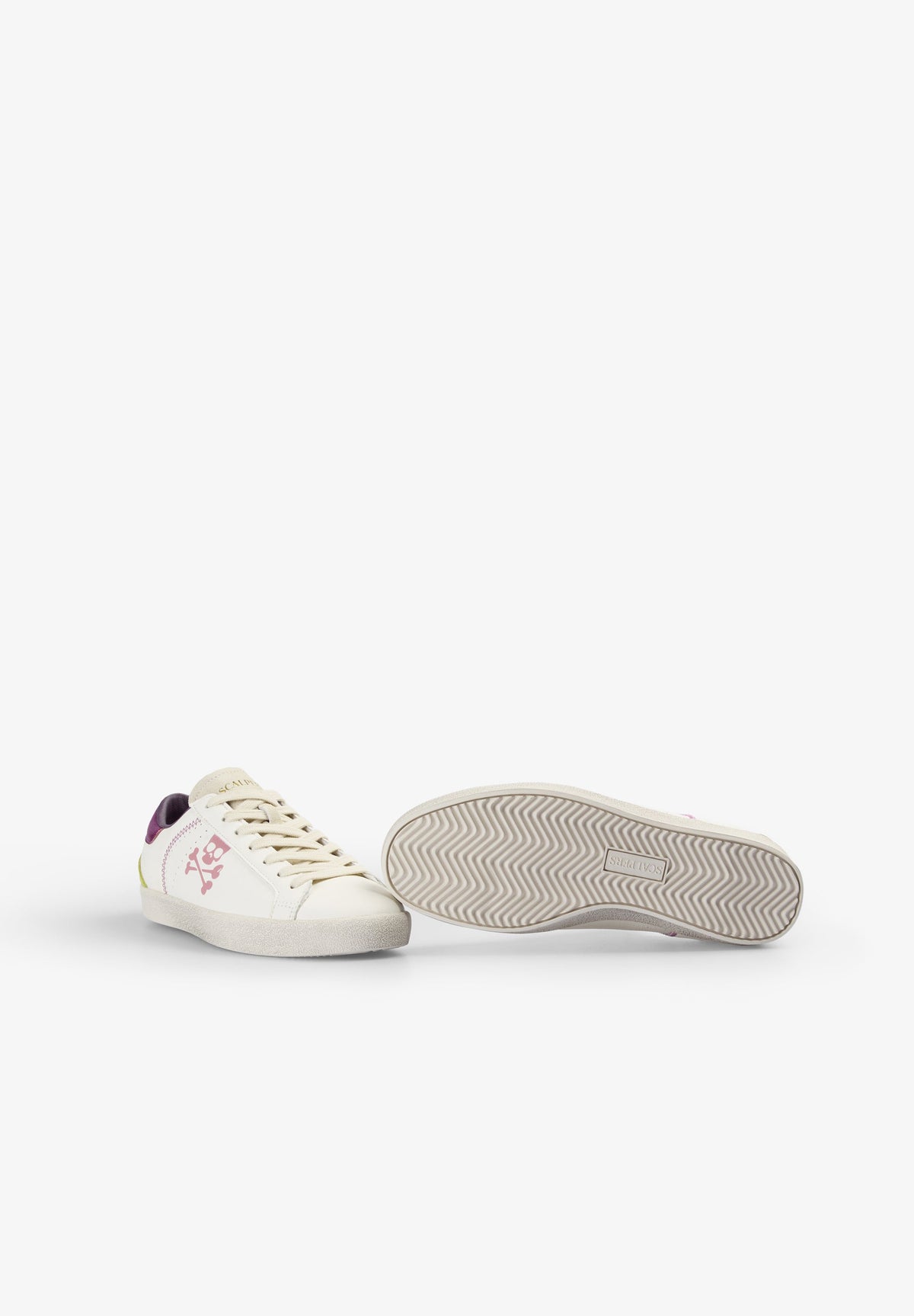 METALLIC SKULL SNEAKERS