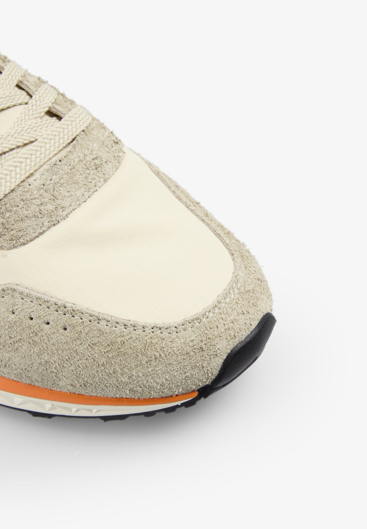 CONTRAST SUEDE SNEAKERS