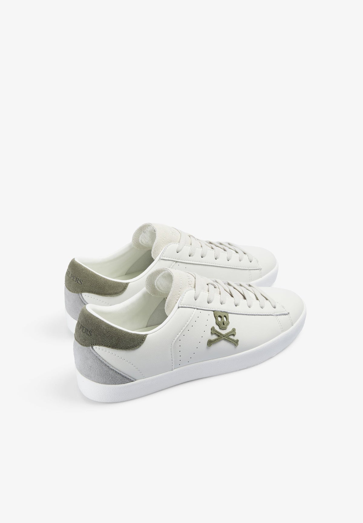 SUEDE SNEAKERS WITH SKULL