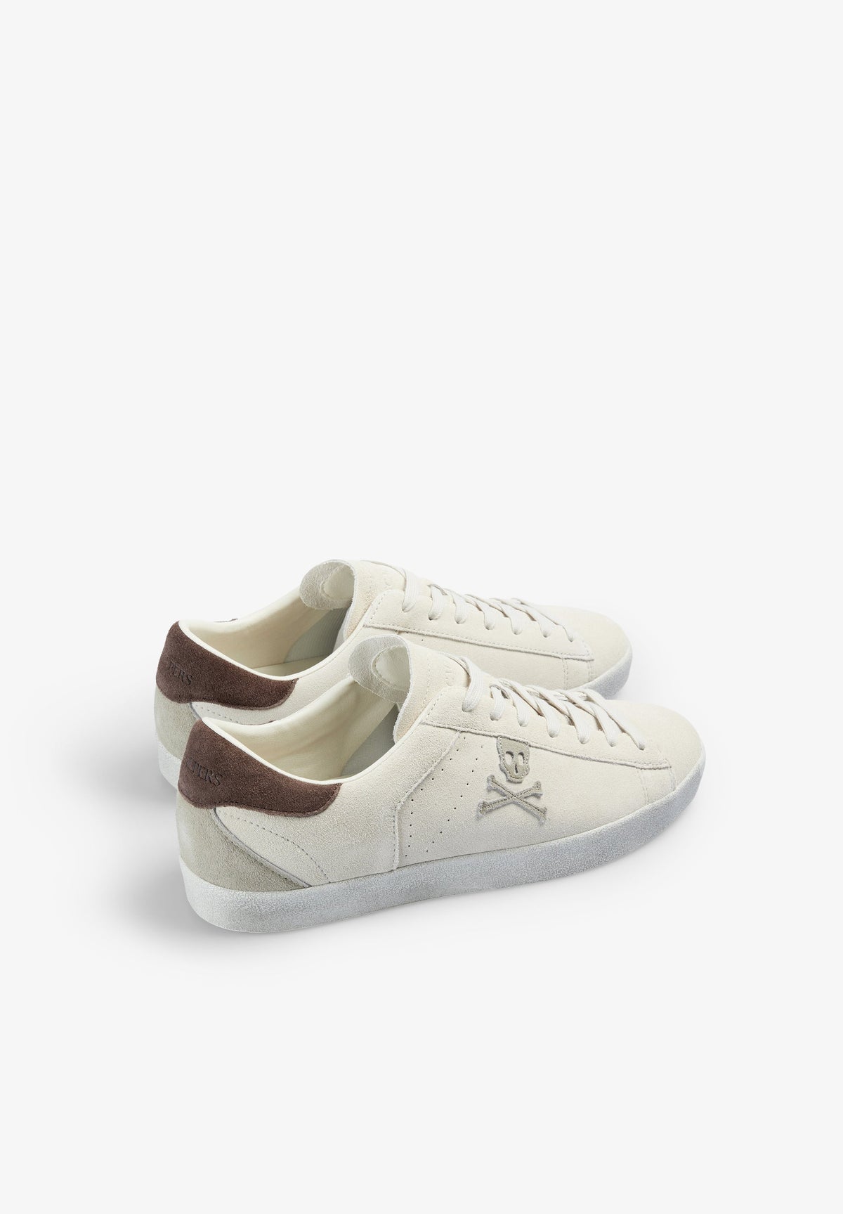 SUEDE SNEAKERS WITH SKULL