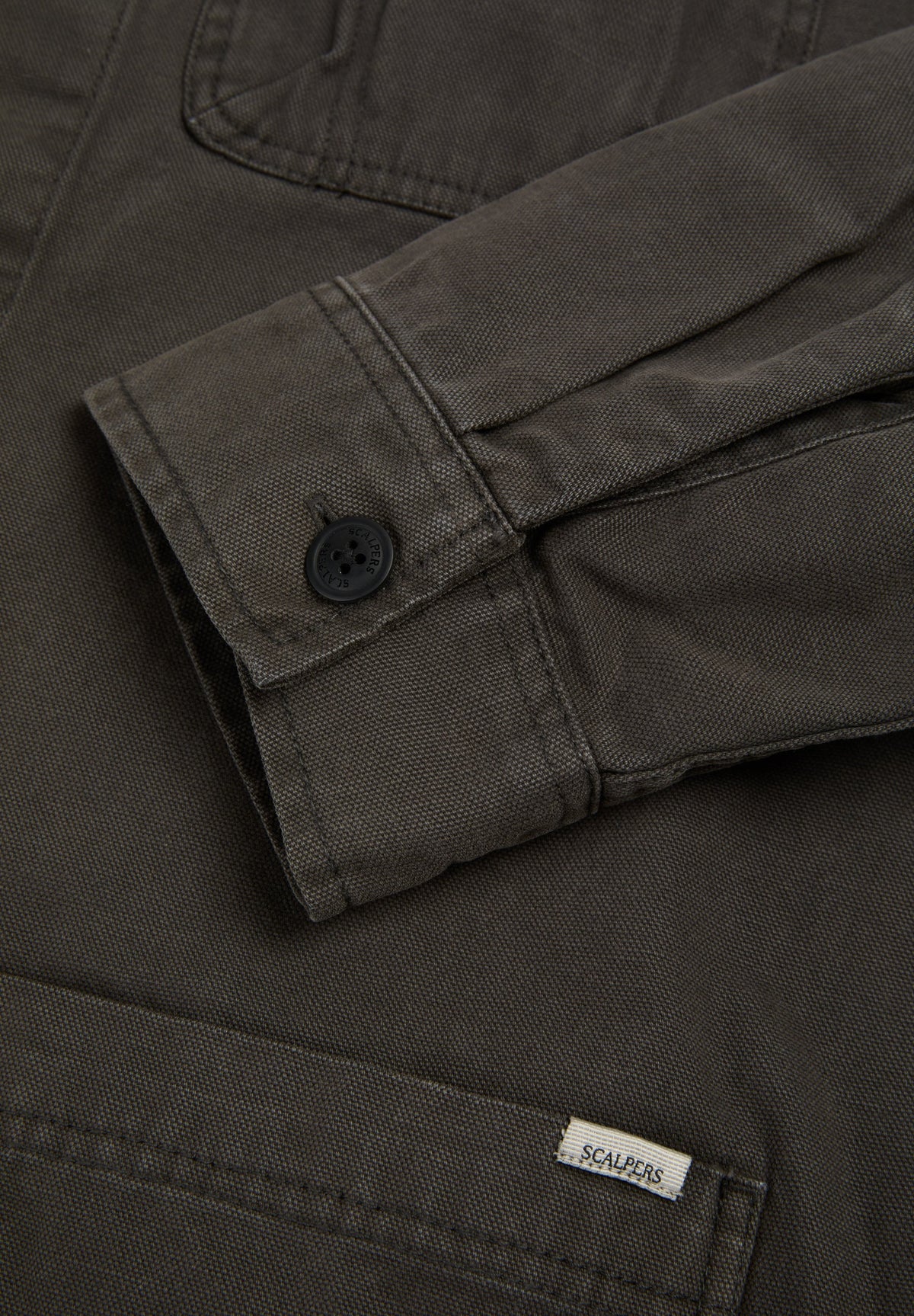 FADED OVERSHIRT WITH POCKETS