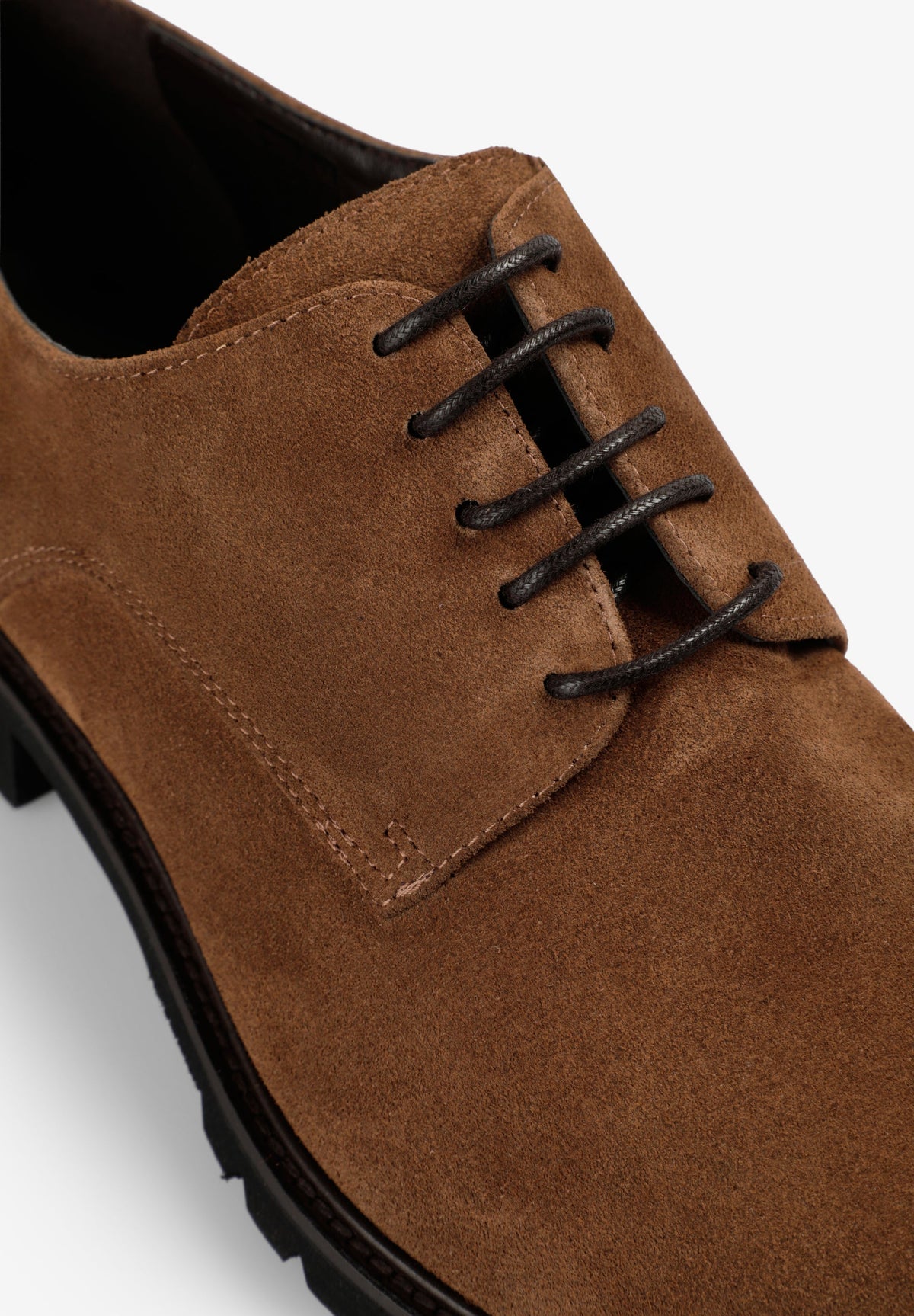 SUEDE BLUCHER SHOES