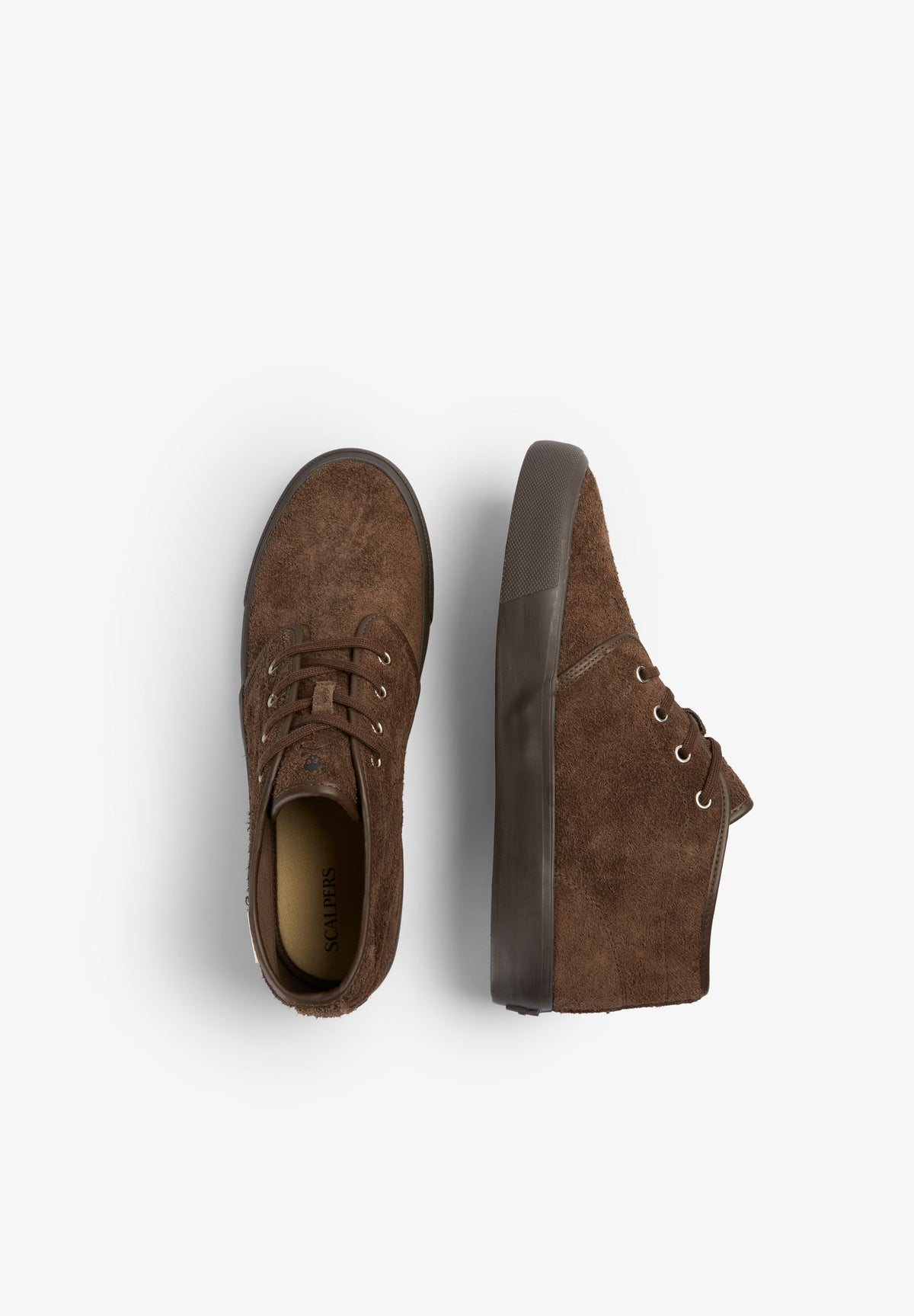 SUEDE HIGH TOP SNEAKERS