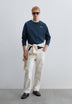 SWEATSHIRT WITH CONTRAST PRINT