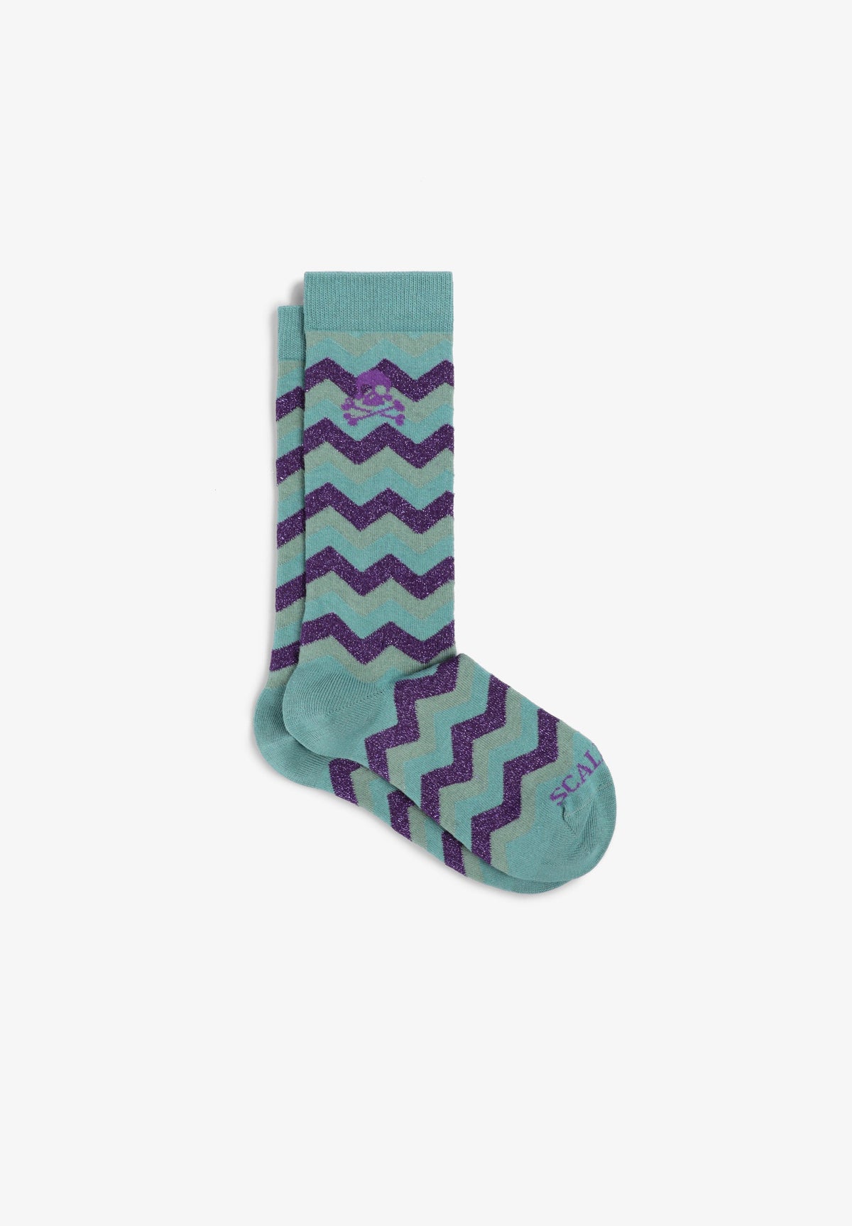 ZIGZAG LUREX SOCKS