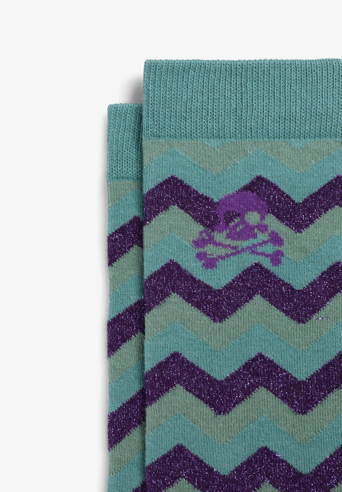 ZIGZAG LUREX SOCKS