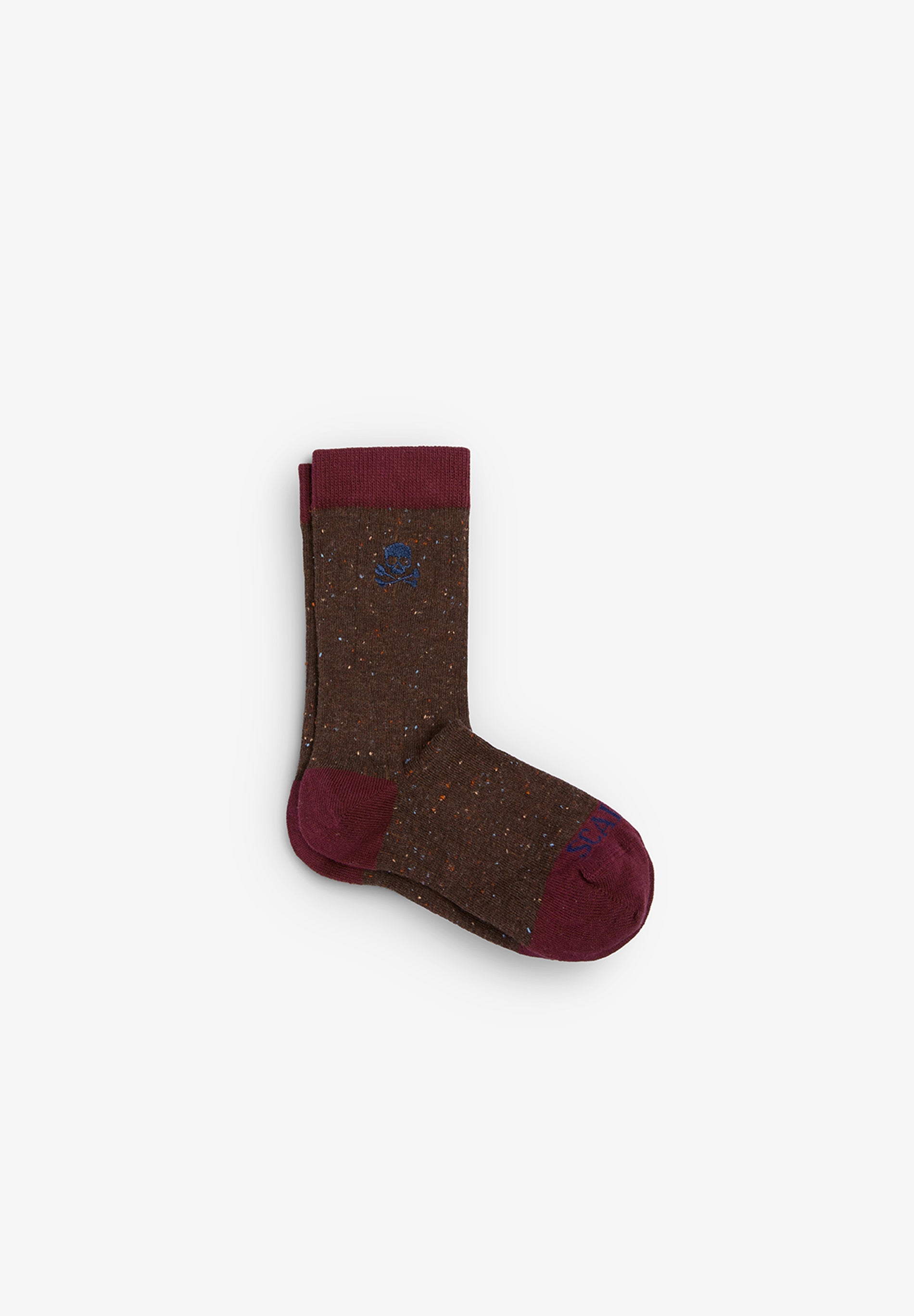 RIBBED SKULL SOCKS